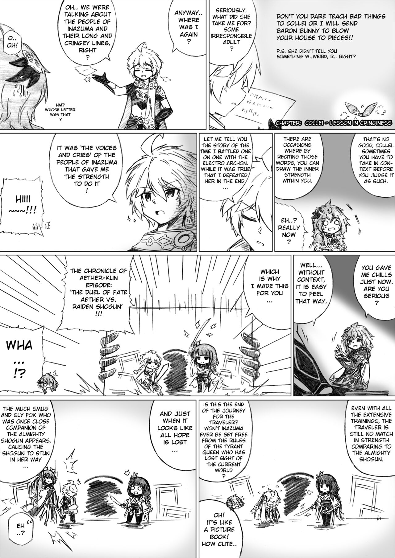 KuroCrimson Genshin Impact Manga Vol 5 page 4 full