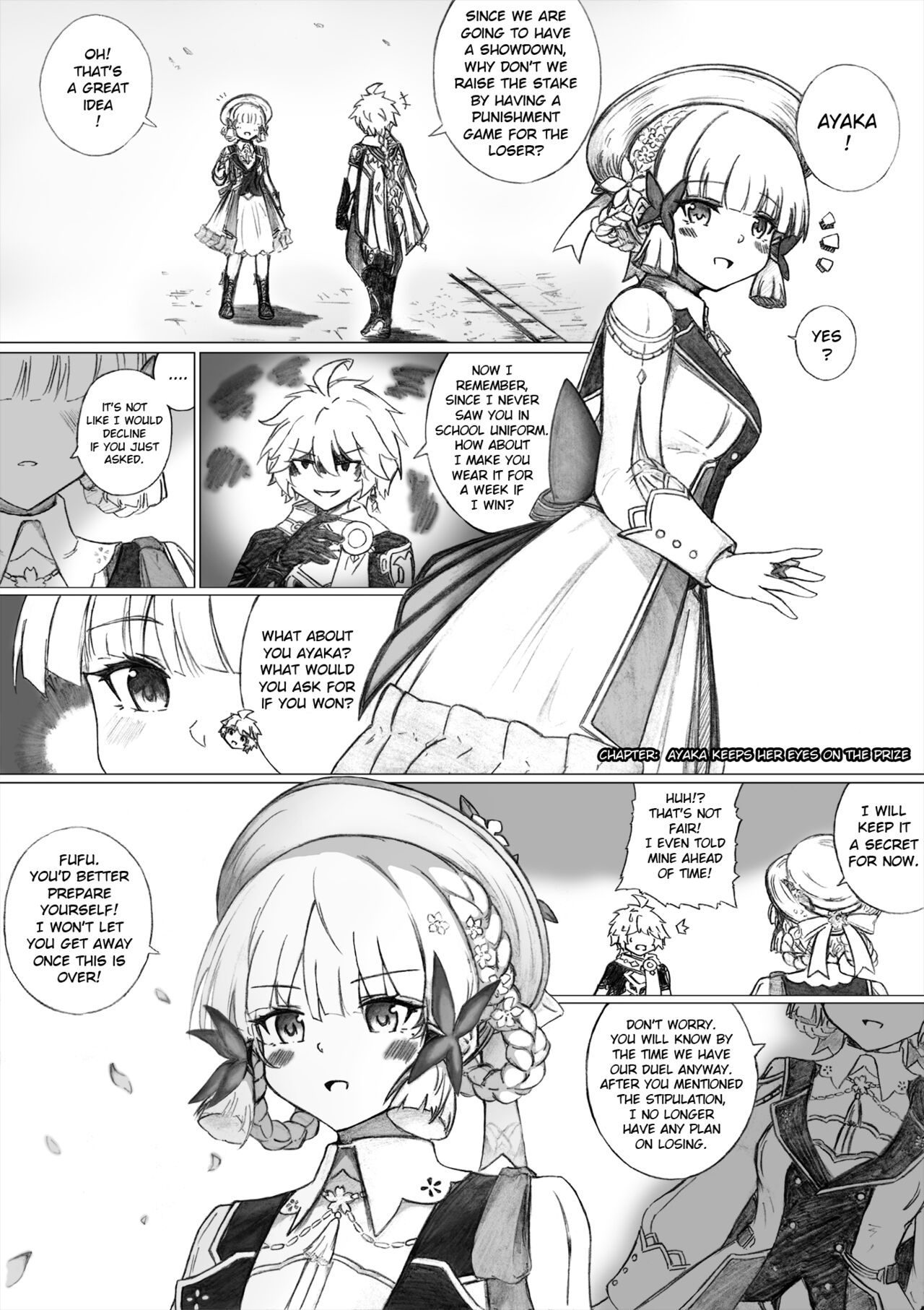 KuroCrimson Genshin Impact Manga Vol 6 page 3 full