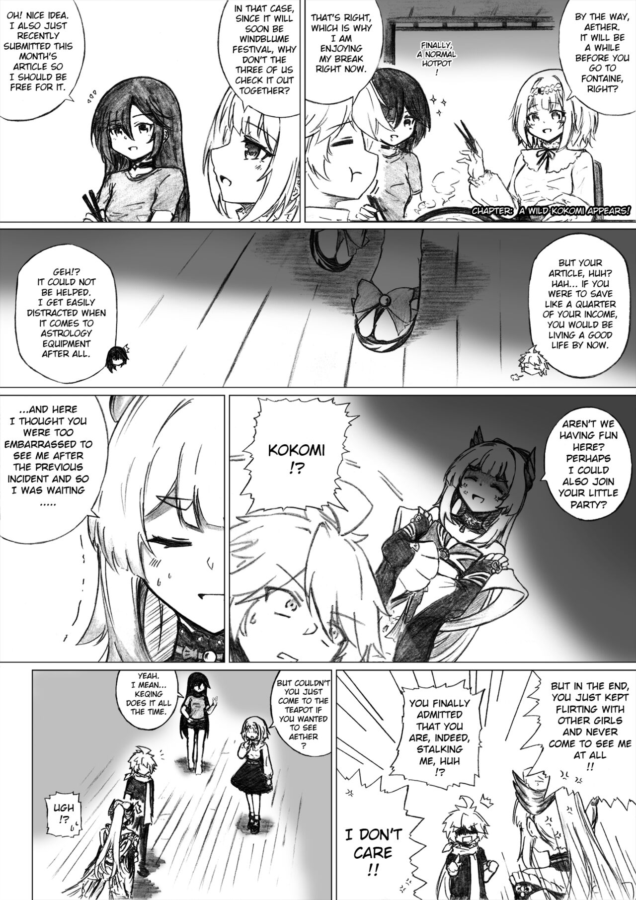 KuroCrimson Genshin Impact Manga Vol 6 page 5 full