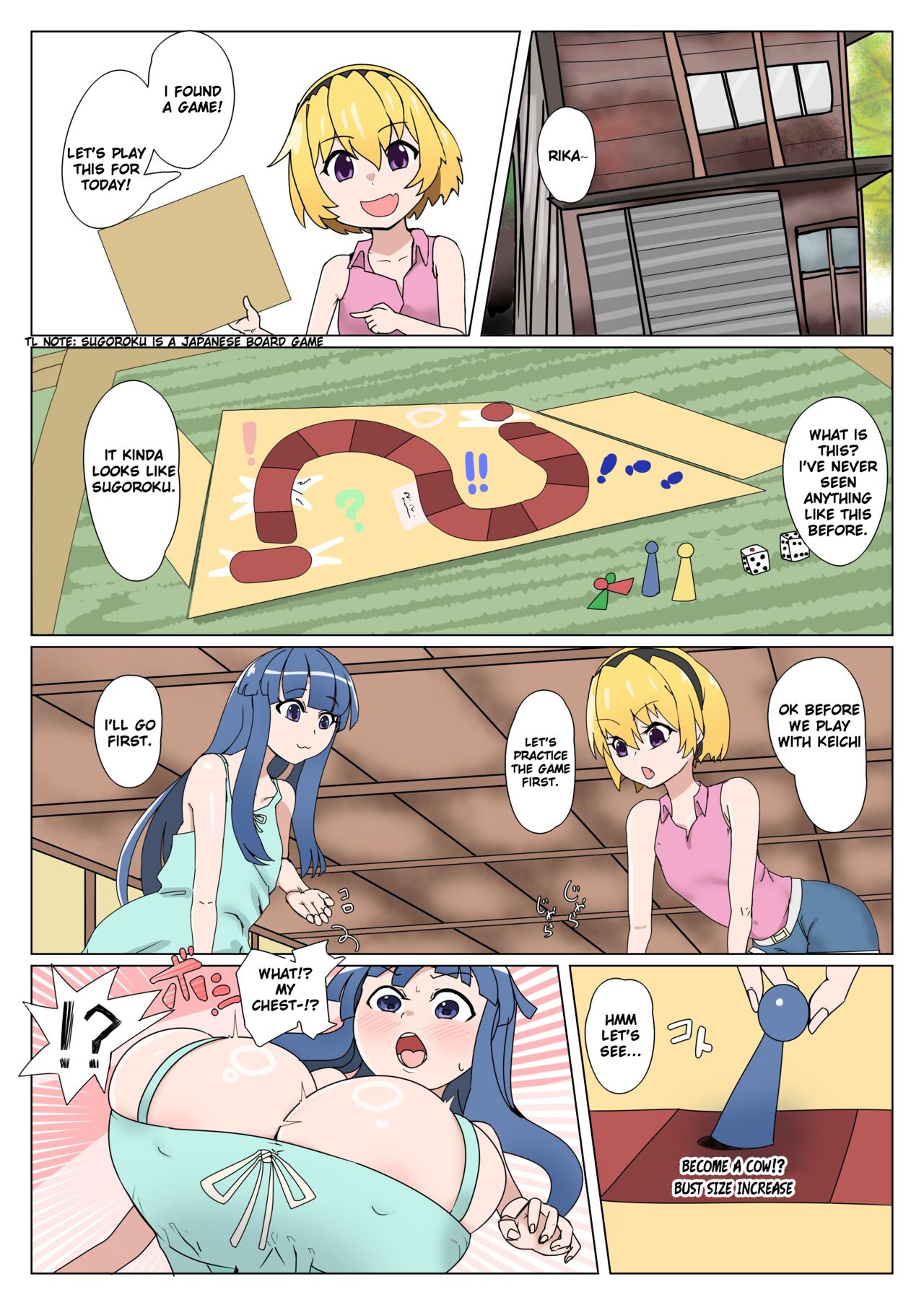 Dice game page 1 full