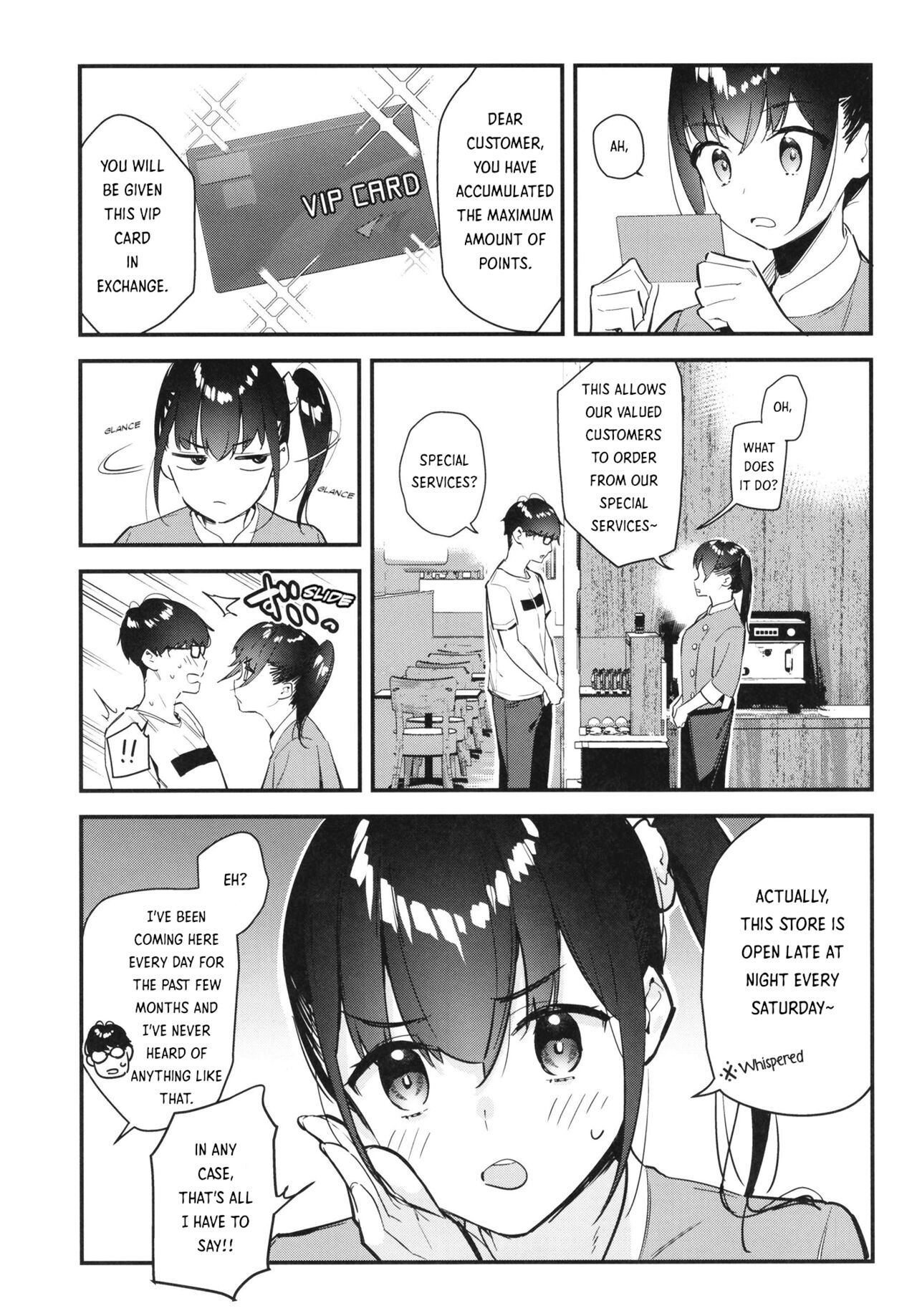 Suki na Ko no Beit Saki ga H na Service o Shiteiru | My favorite girl's part-time job offers "H services" to regular customers. page 9 full