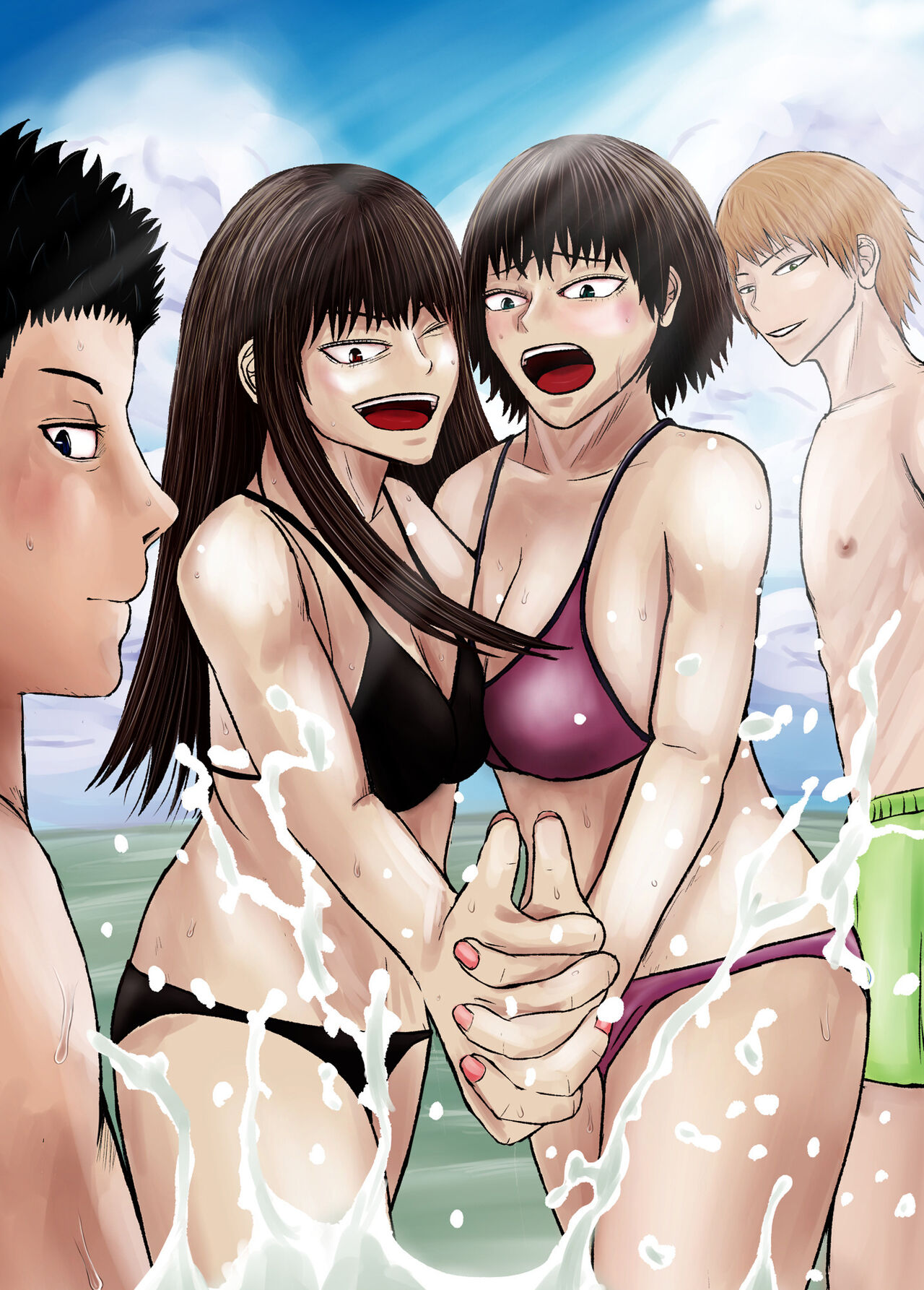 ぶれいこう 旅先でクラスメイトと乱交した話 page 2 full