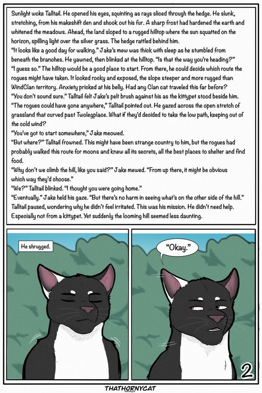 【Warriorcats】 Talltail x Jack Artist:thathornycat page 5 full