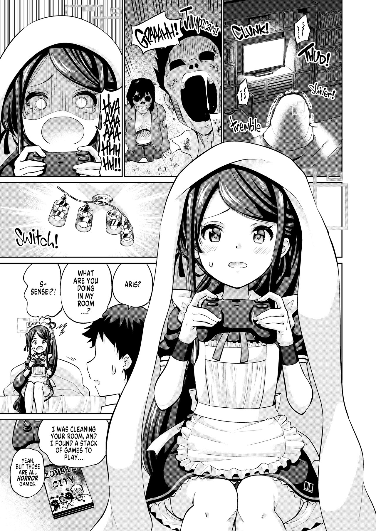 Goumou Maid Alice wa Suki desu ka - Do you like hairy maids Alice? | You Would Rather That Aris Did NOT Trim That Place? page 2 full