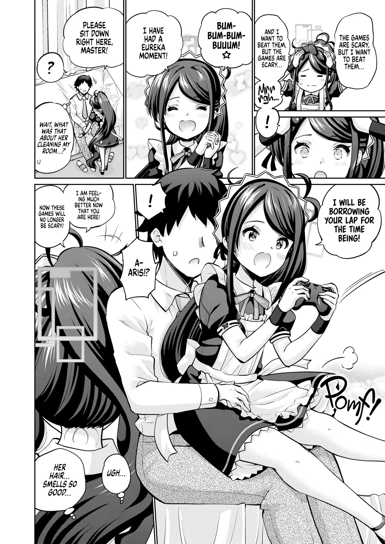 Goumou Maid Alice wa Suki desu ka - Do you like hairy maids Alice? | You Would Rather That Aris Did NOT Trim That Place? page 3 full