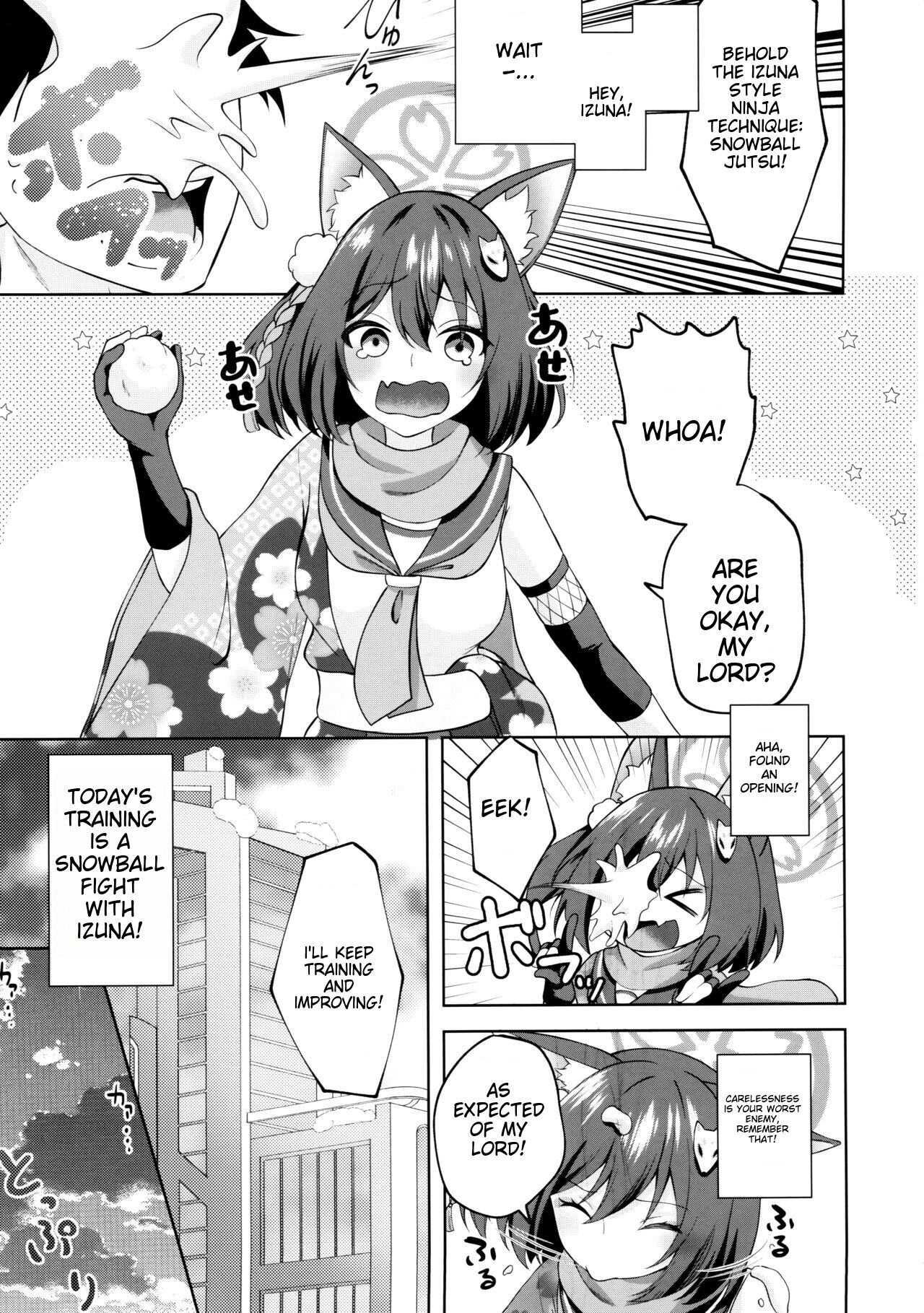 Yuki wa Konkon Izuna no Manko page 2 full