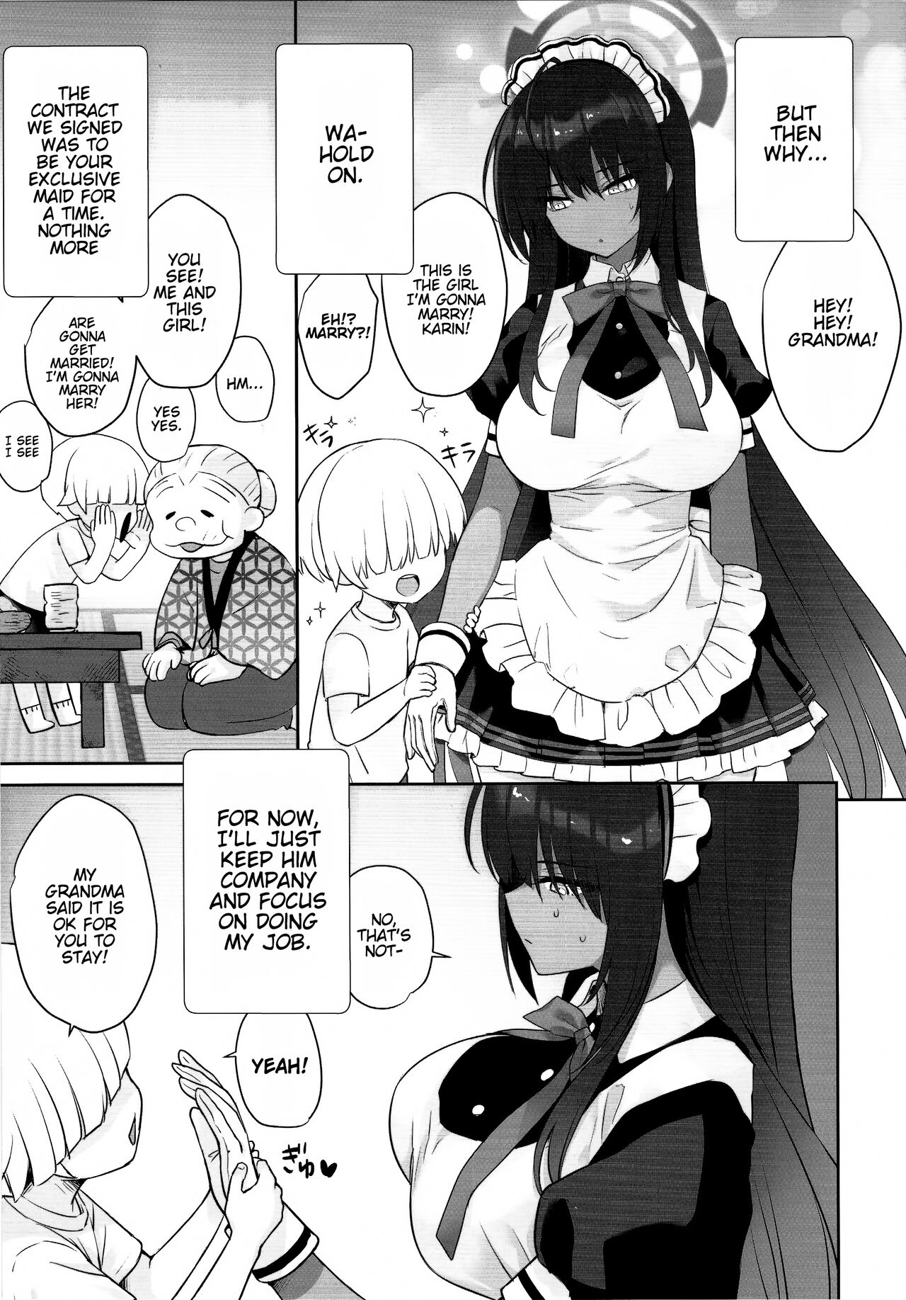 Karin-chan no Ura Shinpi Kaihou ~Suimin Zecchou, Kaishi~ Hen | Karin's Mysterious Awakening ~ Sleep, Climax, Beginning page 6 full