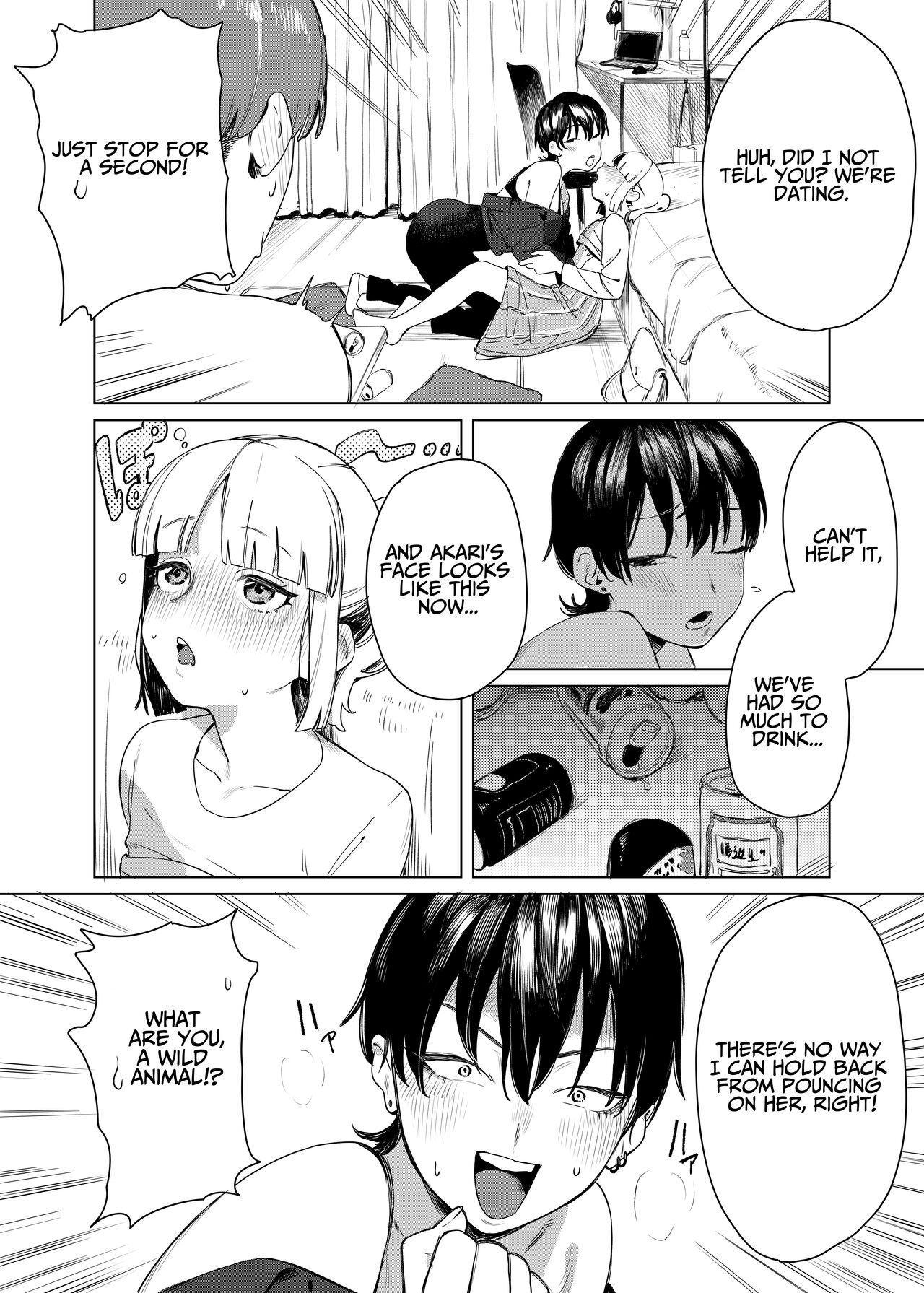 Yuri ni Hasamaremashita. | Sandwiched By Yuri. page 3 full