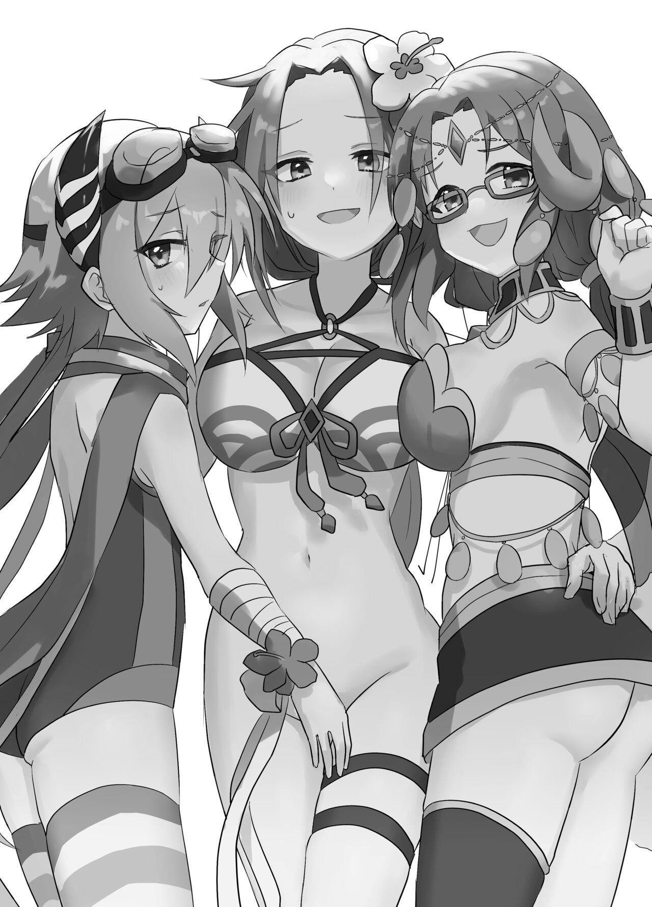 Natsu wa Yappari Atsui kara Okashiku Nacchatte mo Shikatanai desu ne page 2 full