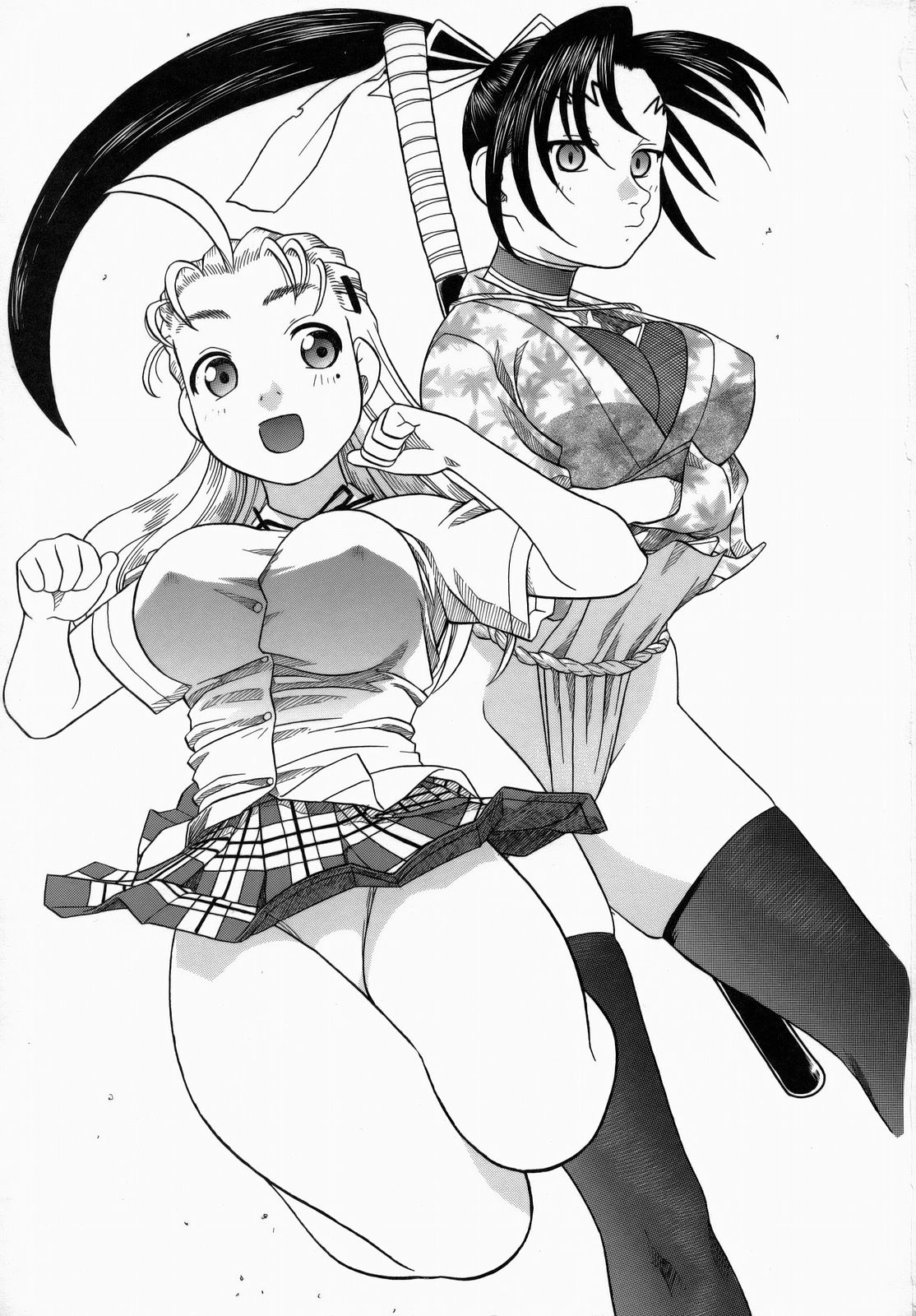 Shigure and Miyu in School Life page 2 full