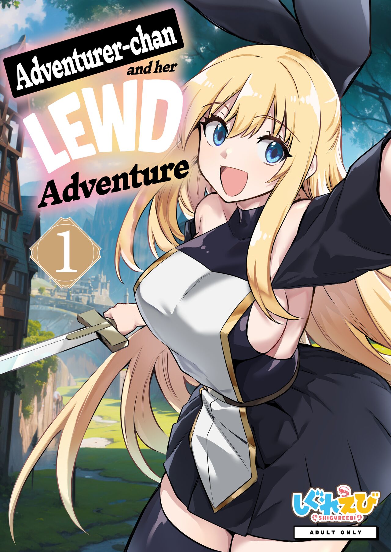 [Shigure Ebi (LeftHand)] Boukensha-chan to Ecchi na Bouken 1 | Adventurer-chan and her Lewd Adventure Vol. 1 [English] [head empty] [Digital] Hentai - Raw