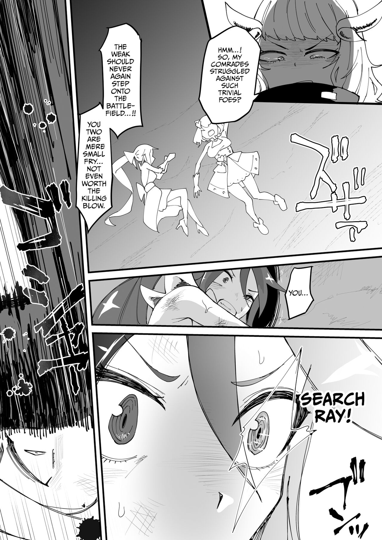 Saikyou Mazoku wa Kuso Zako Dame Maso Chinpo | The Strongest Demon Has a Pathetic Masochistic Cock page 7 full