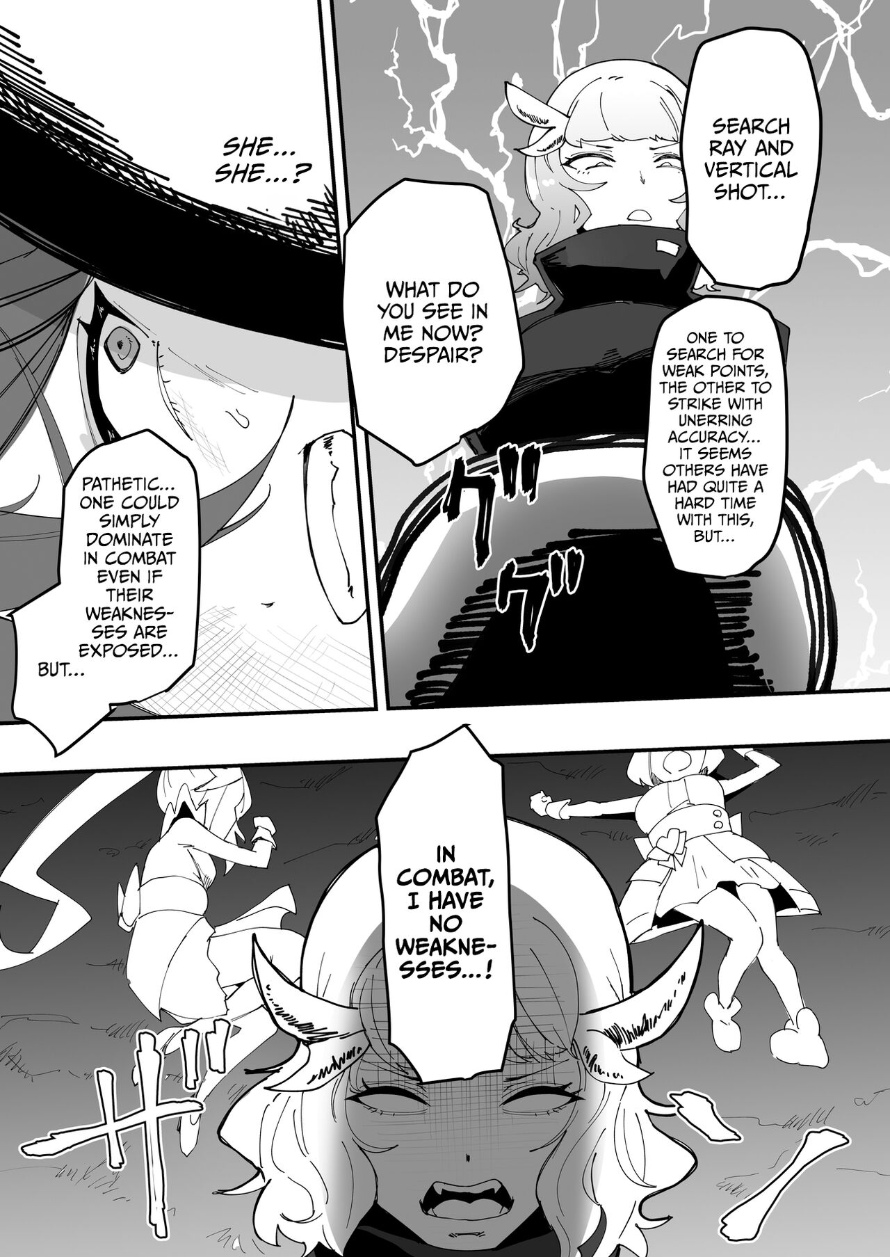 Saikyou Mazoku wa Kuso Zako Dame Maso Chinpo | The Strongest Demon Has a Pathetic Masochistic Cock page 8 full