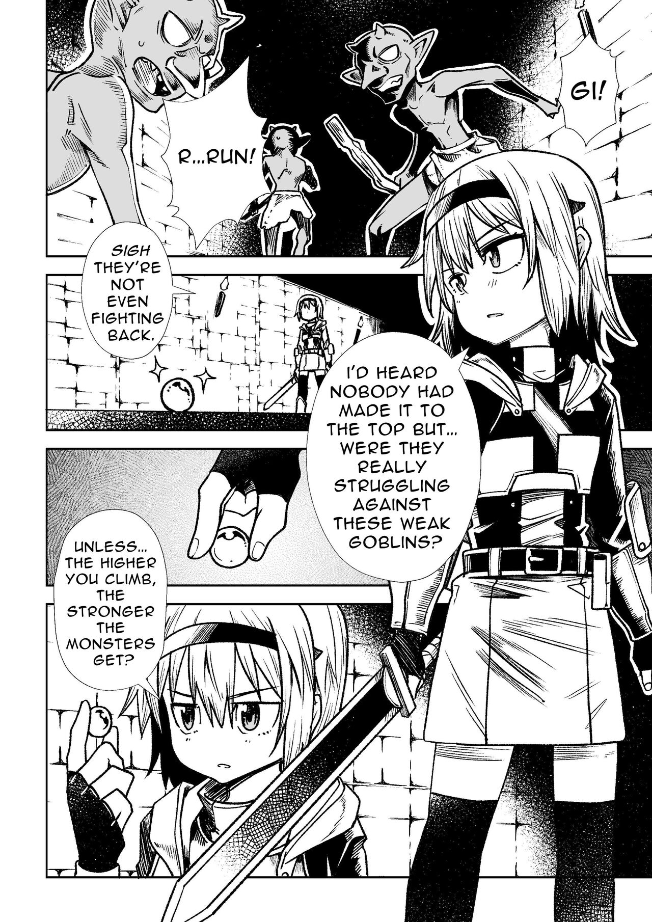 Jaintou no Boukensha ~Goblin ni Haiboku Shita Shoujo Kenshi Hen~ | Adventurer of the Tower of Lewdness ~Swordswoman Defeated By A Goblin~ page 5 full