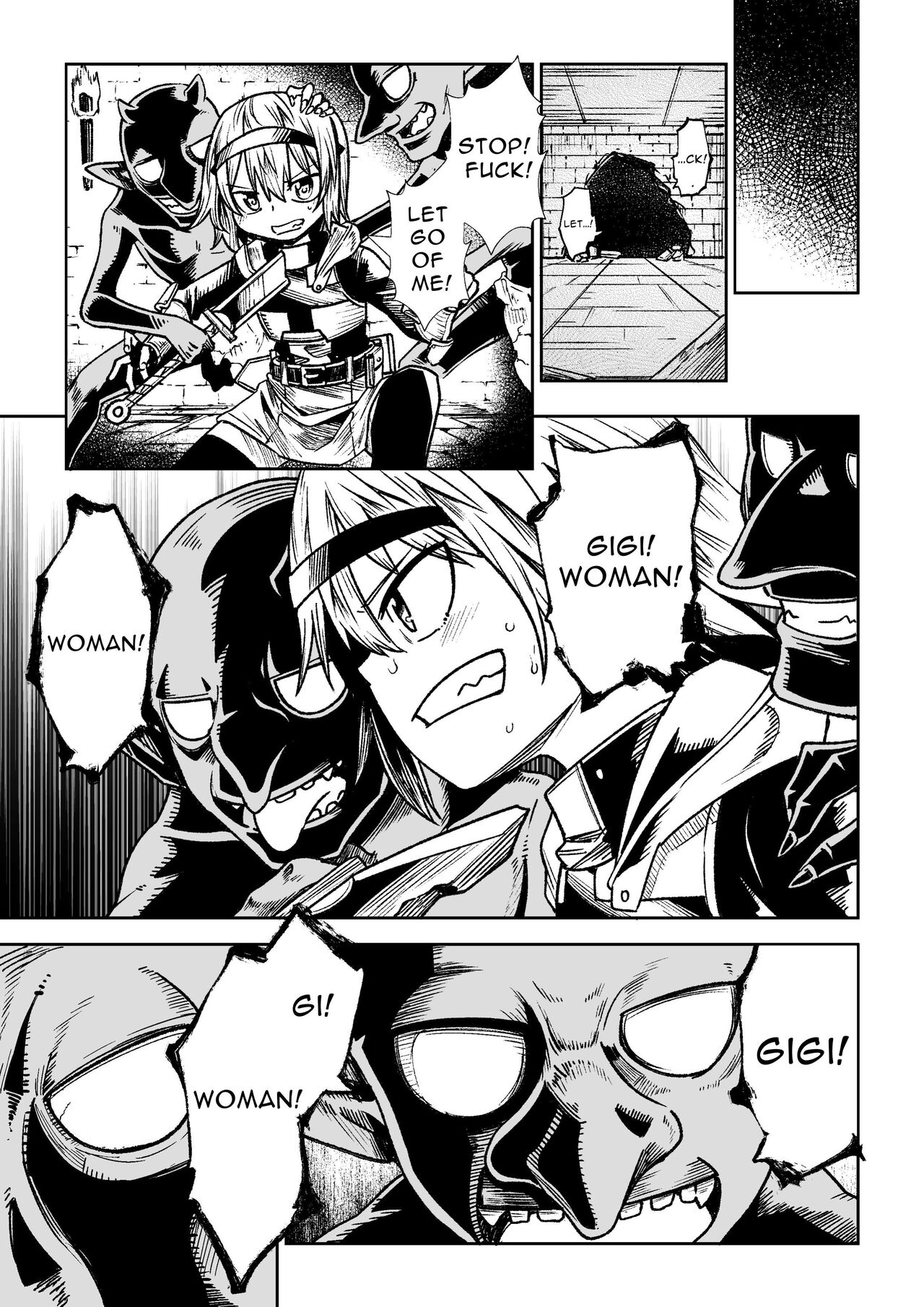 Jaintou no Boukensha ~Goblin ni Haiboku Shita Shoujo Kenshi Hen~ | Adventurer of the Tower of Lewdness ~Swordswoman Defeated By A Goblin~ page 8 full