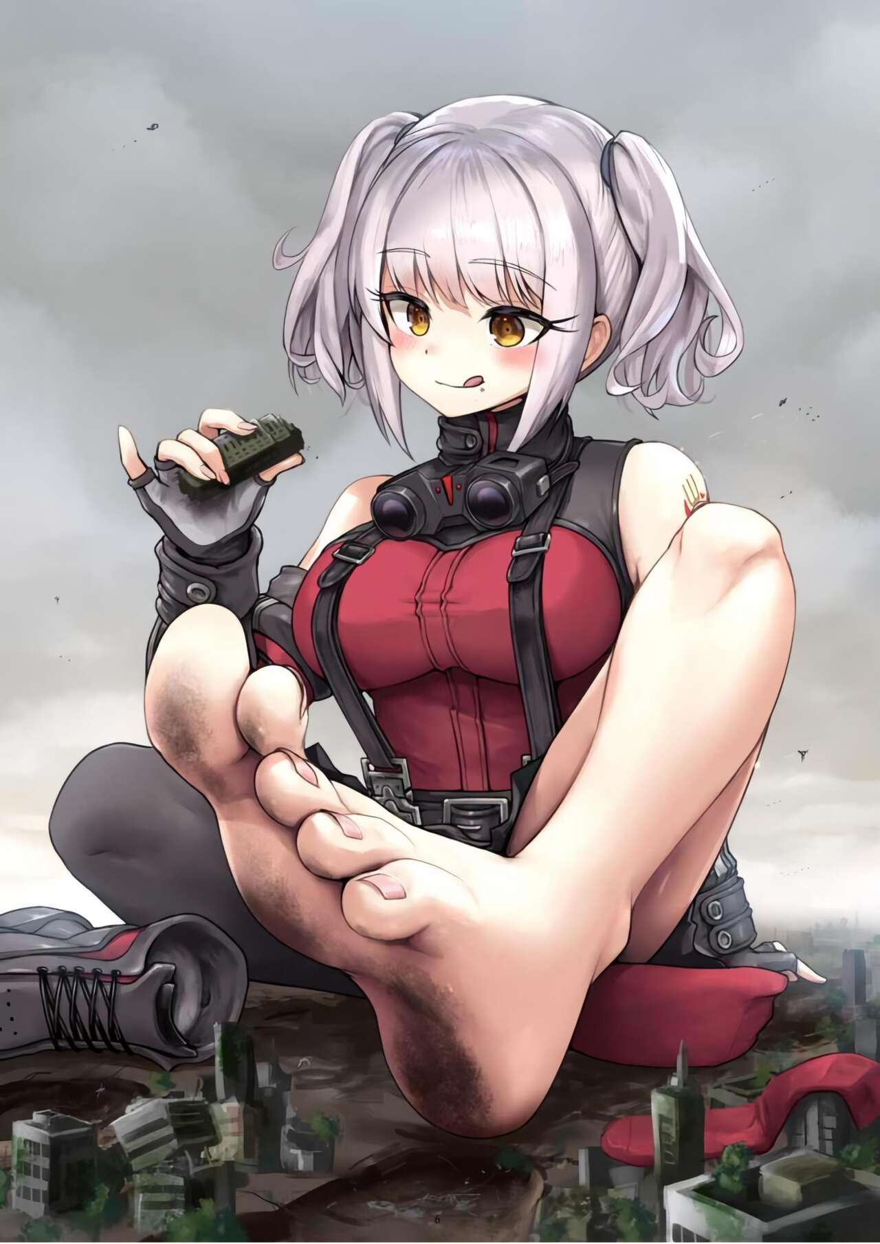 Tenshin Ranman Gigantic Extreme 8th  - AI Colored page 6 full