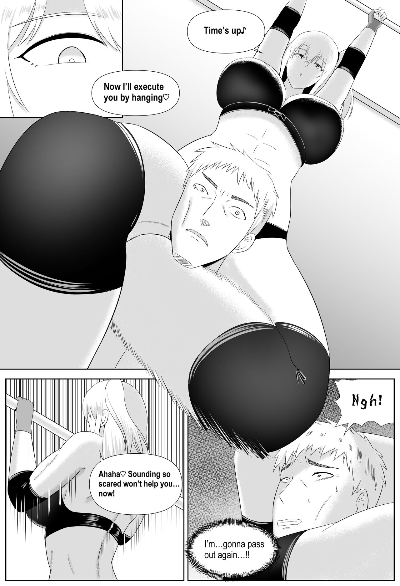 Taiman! I Can't Let Saki Beat Me! page 10 full