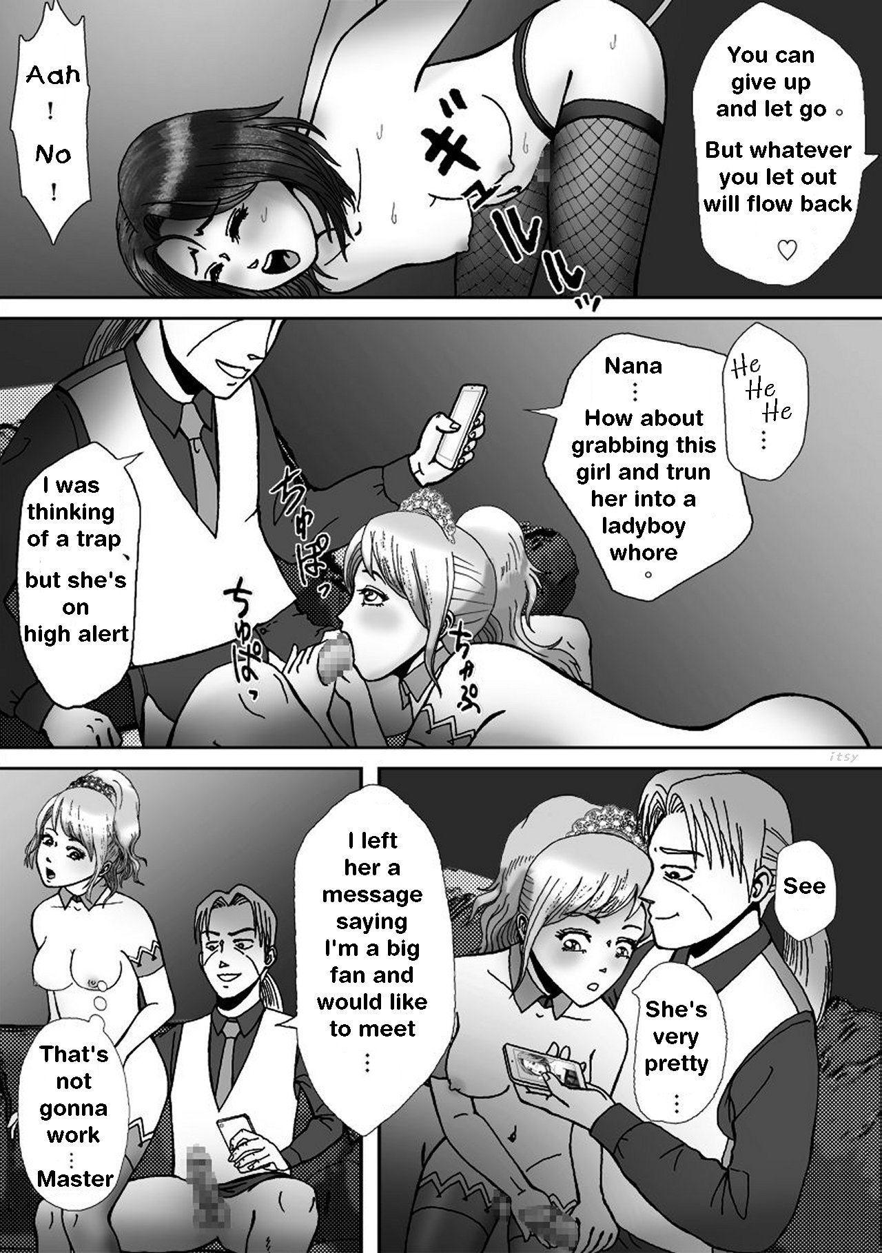 Ninki Josouko Blogger ga Rachirarete Shoufu Nisareta Ken | The abduction and revelation of a crossdress blogger page 6 full