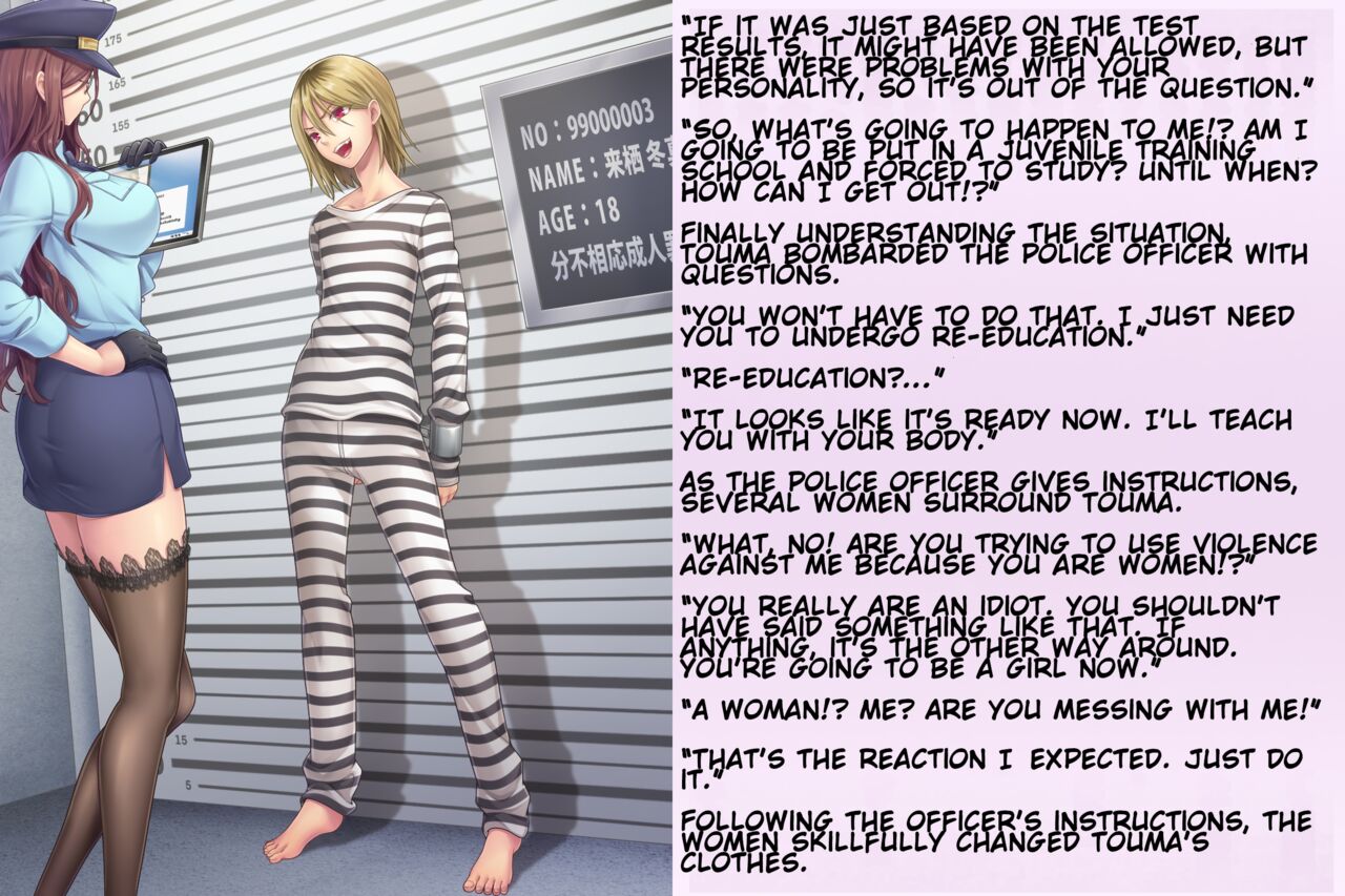 Kyousei Taikou Furyou Shounen | Forced regression of a delinquent boy page 6 full