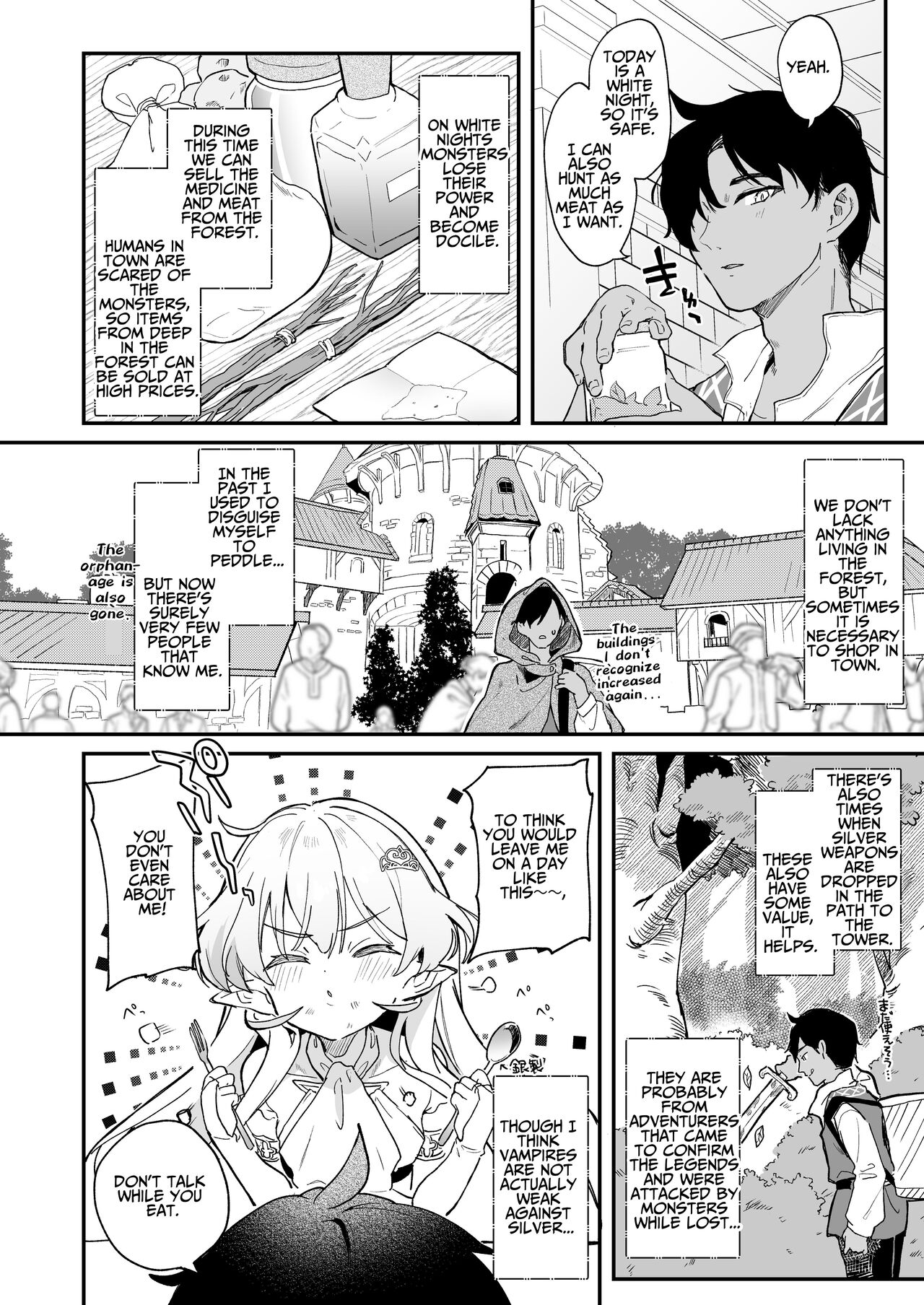 Kekki Yakou 2 ~Hentai Slime Nanka ni Makeru Wake Nai !~ | KEKKI YAKOU 2 ~No Way I'd Lose To A Lewd Slime!~ page 6 full