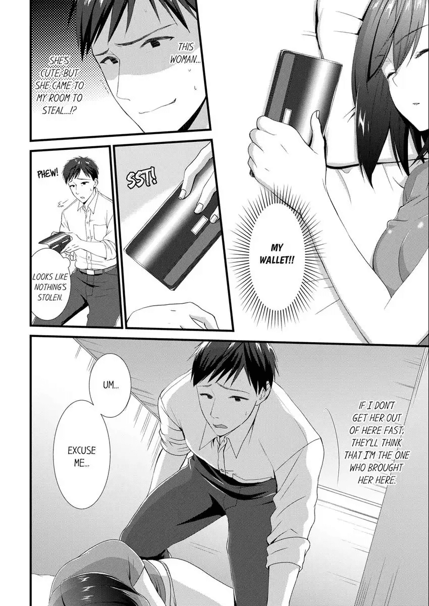 Yada, Capsule Hotel de Chikan!? "Heya, Machigaeta no Omaedaro?" 1-3 | No Way, a Molester at a Capsule Hotel!? “You’re the One Who Entered the Wrong Room, Right?” 1-3 page 5 full