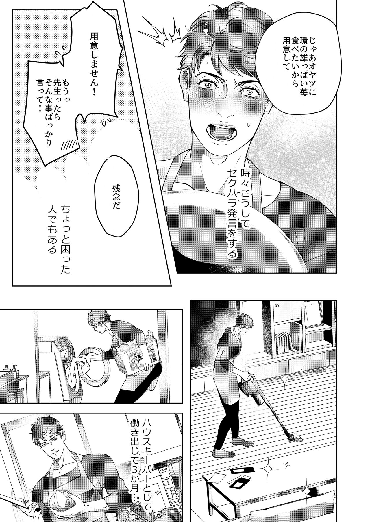 Kaseifu no Seijijou - Male housekeeper's sexual circumstances page 7 full