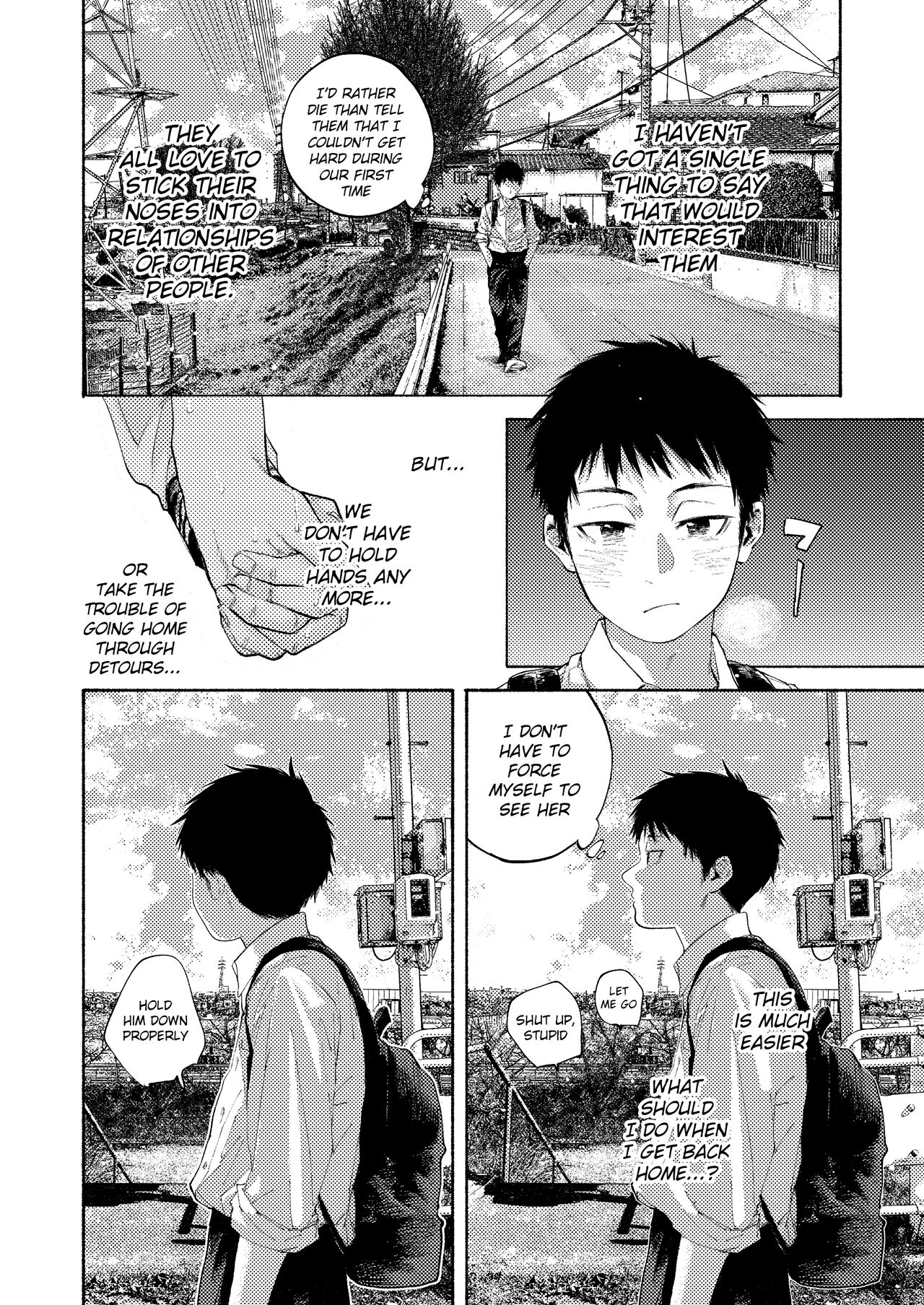 Rakujitsu Bad End | Setting Sun Bad End page 8 full