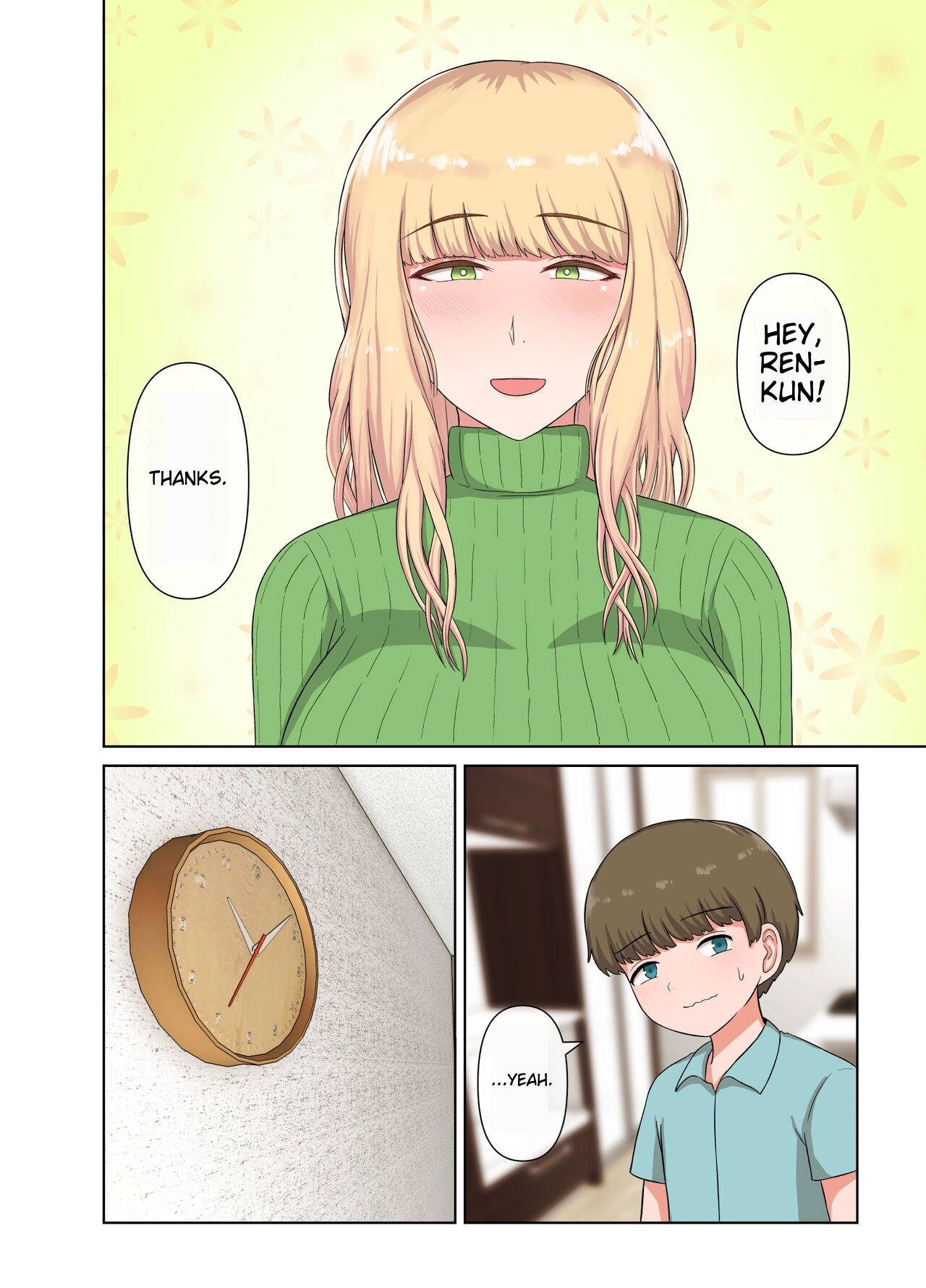 Kinpatsu Oba-san no Suiminkan | Blonde Aunt's Sleep Rape page 7 full