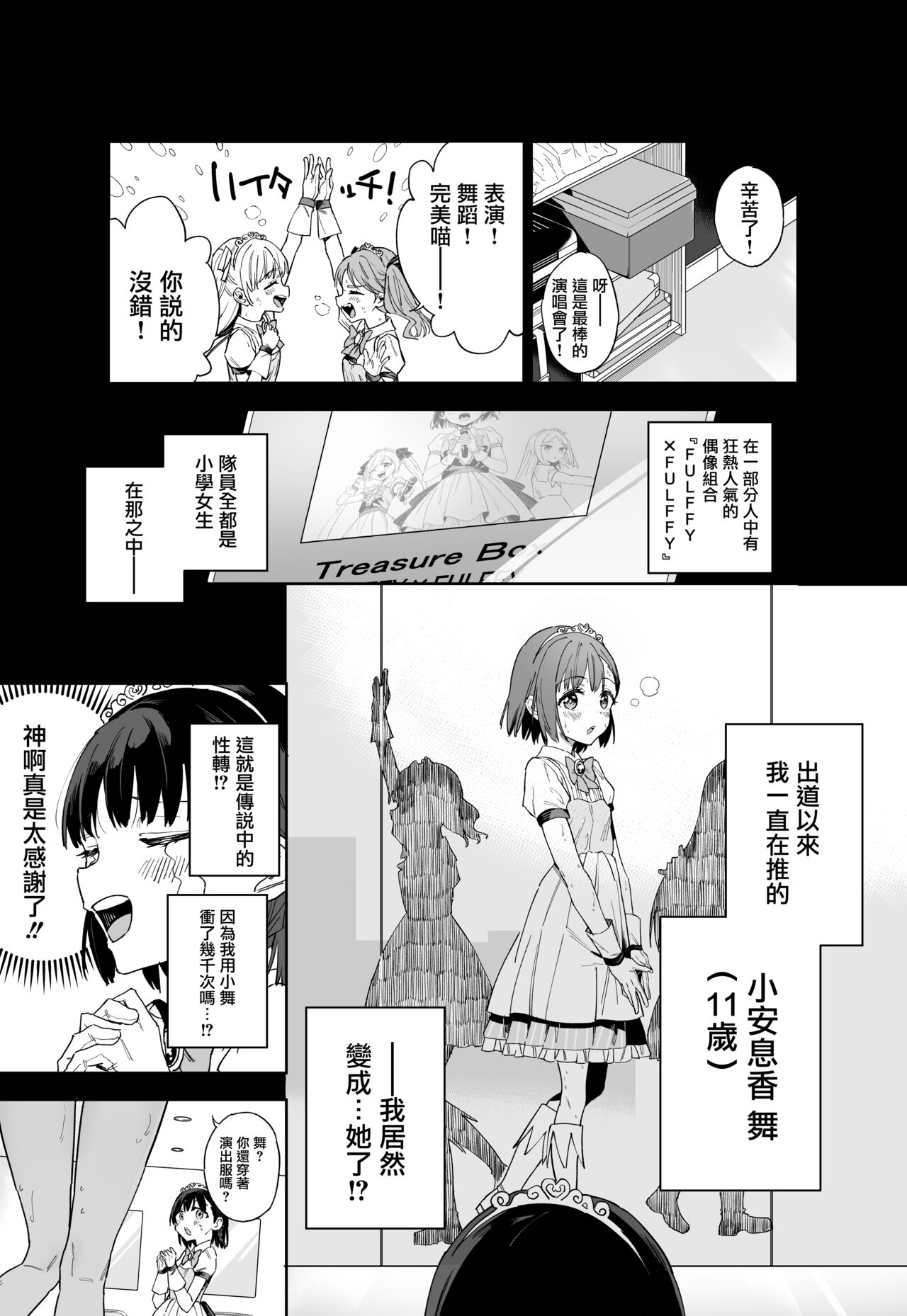 Joshi Shougakusei Idol ni TS Shita kara Member Zenin to LesSe Suru | 性转成为○学女生偶像之后和所有队员百合贴贴 page 7 full