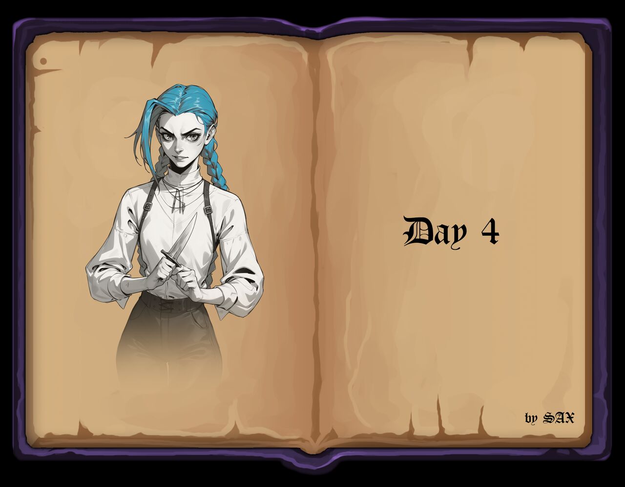 Jinx's Journey - Day 4 page 1 full