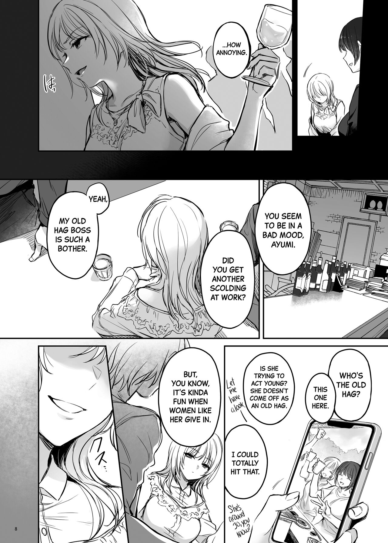 Zoku Zoku Wakarase ~High Spec OL wa Ayumi no Omocha~ | Correction Further Continued ~The High-spec Office Lady is Ayumi's Plaything~ page 8 full