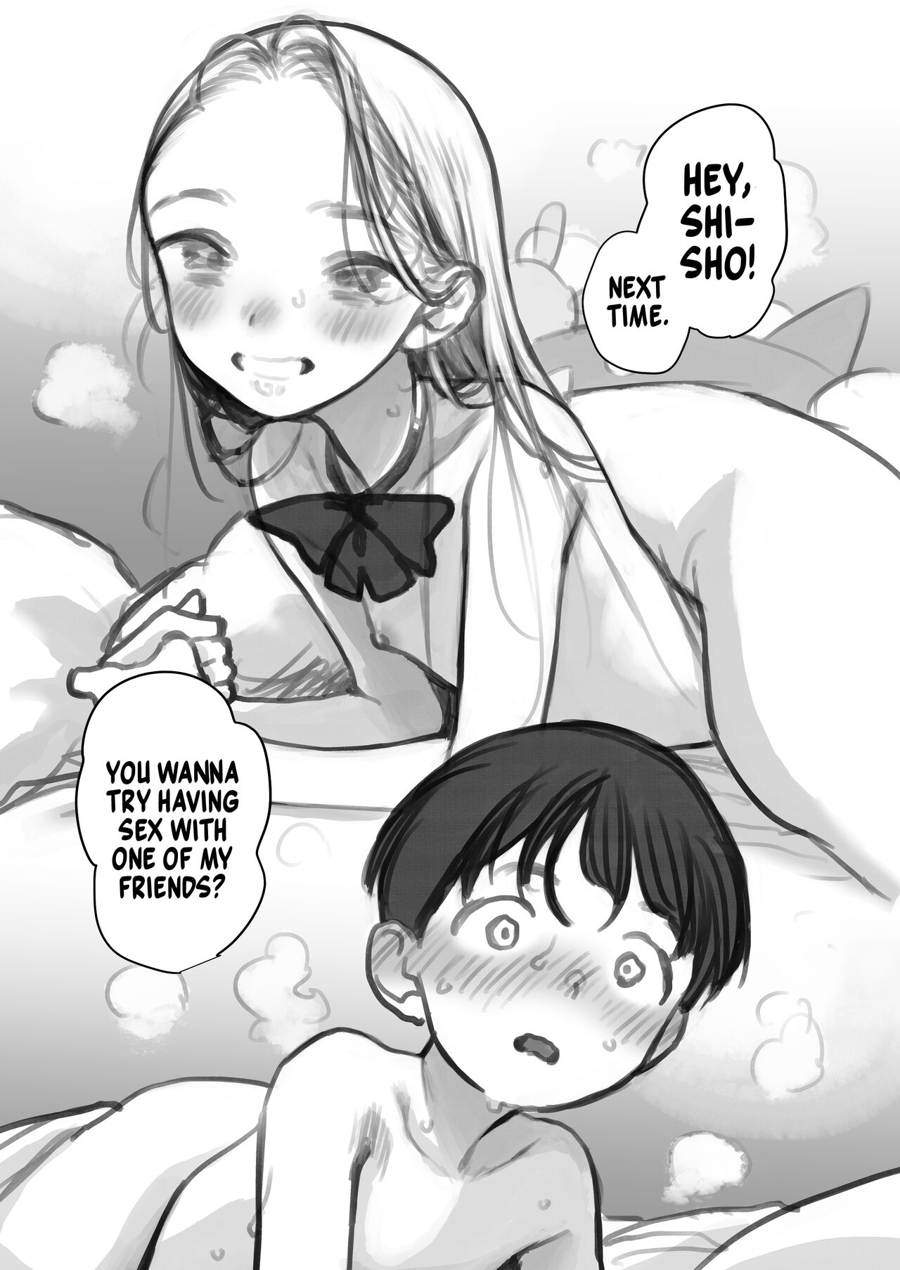 Shitei & Konoha-chan 3P  | A Threesome with Konoha-chan page 1 full