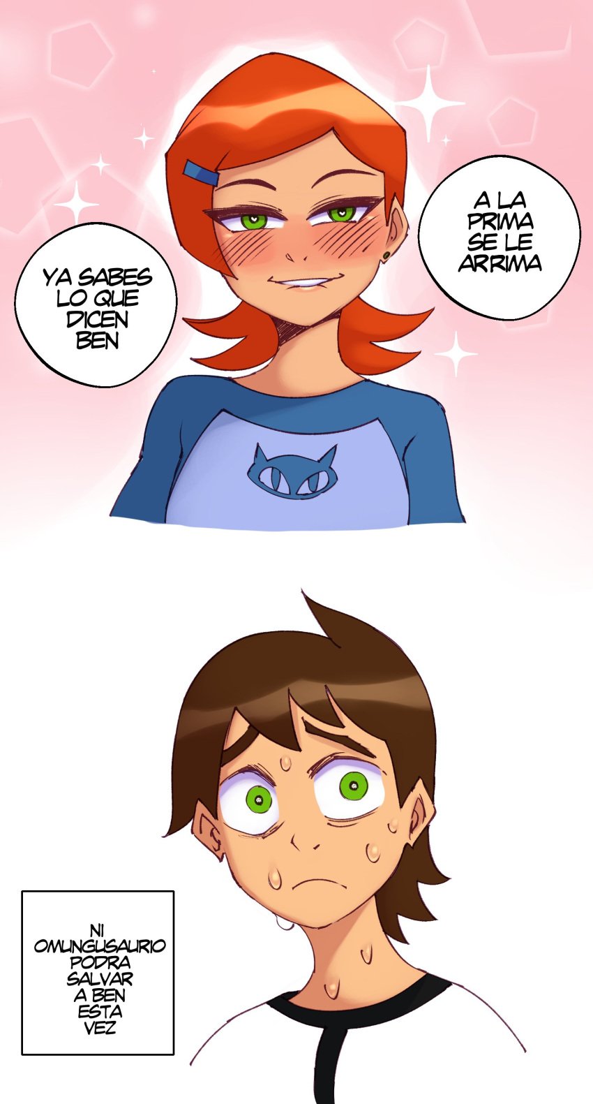 Gwen Tennyson By Salty Xodio Backup page 1 full