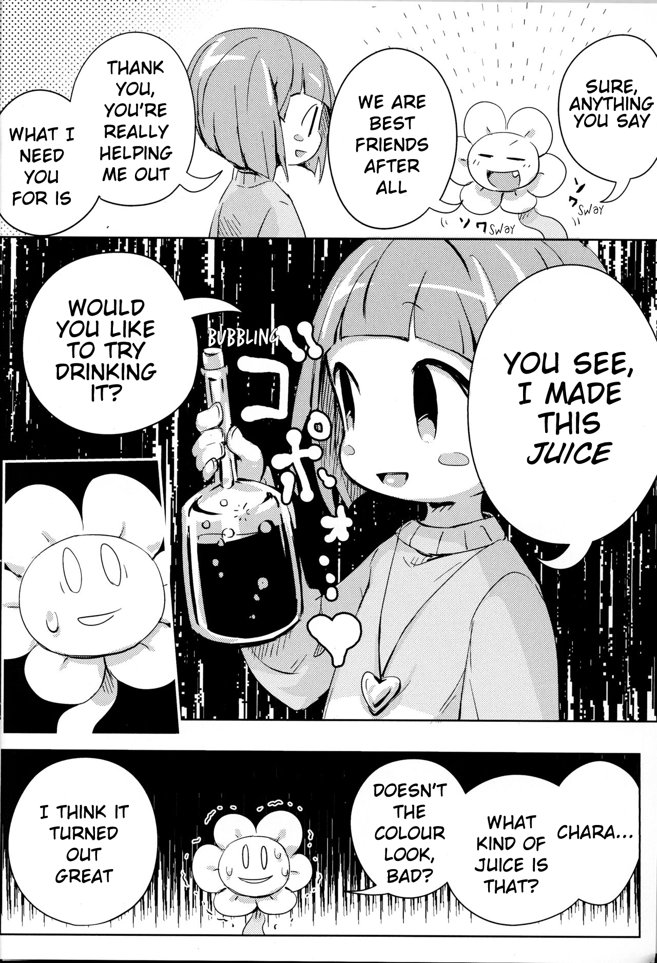 Flowey, Daijoubu? page 7 full