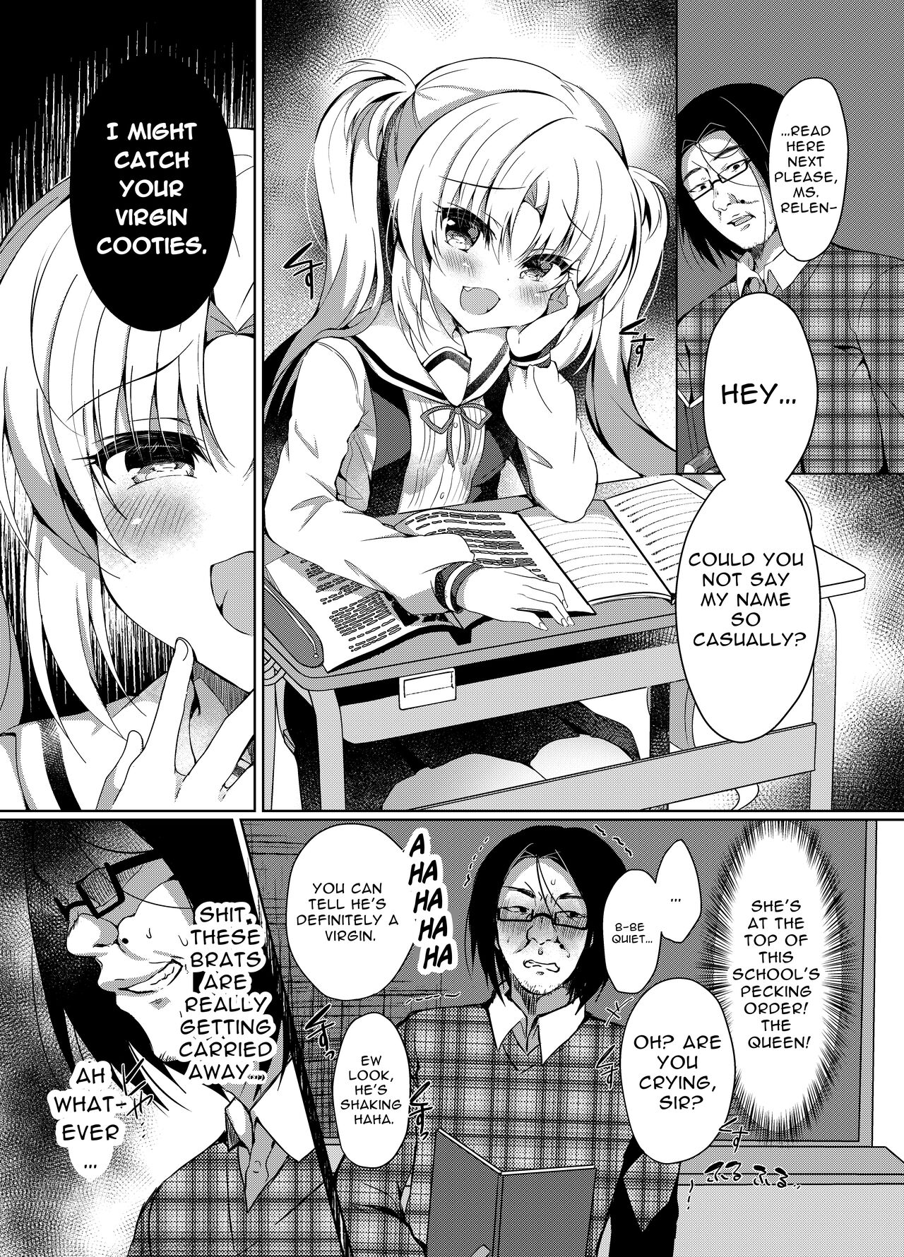 Namaiki Mesugaki ni Saimin Seisai | Hypnotic Punishment for a Rude Girl page 4 full