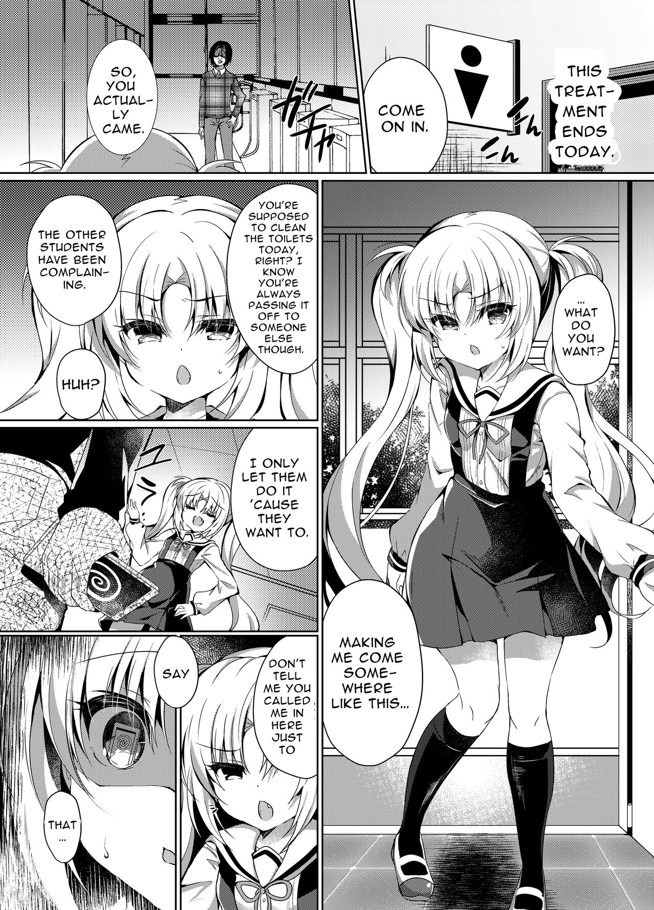Namaiki Mesugaki ni Saimin Seisai | Hypnotic Punishment for a Rude Girl page 5 full