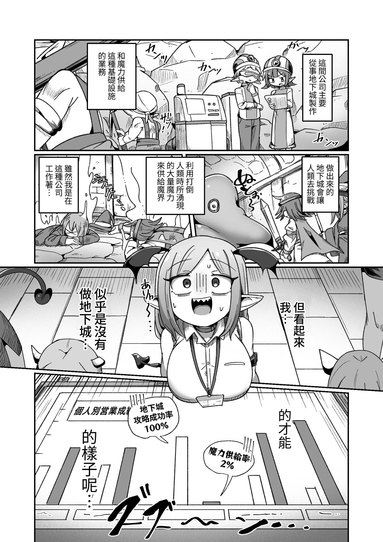 kaisya no kin de tuku xtu ta ero danzyon de soudai na onani- wo suru monsuta- syain tyan page 4 full