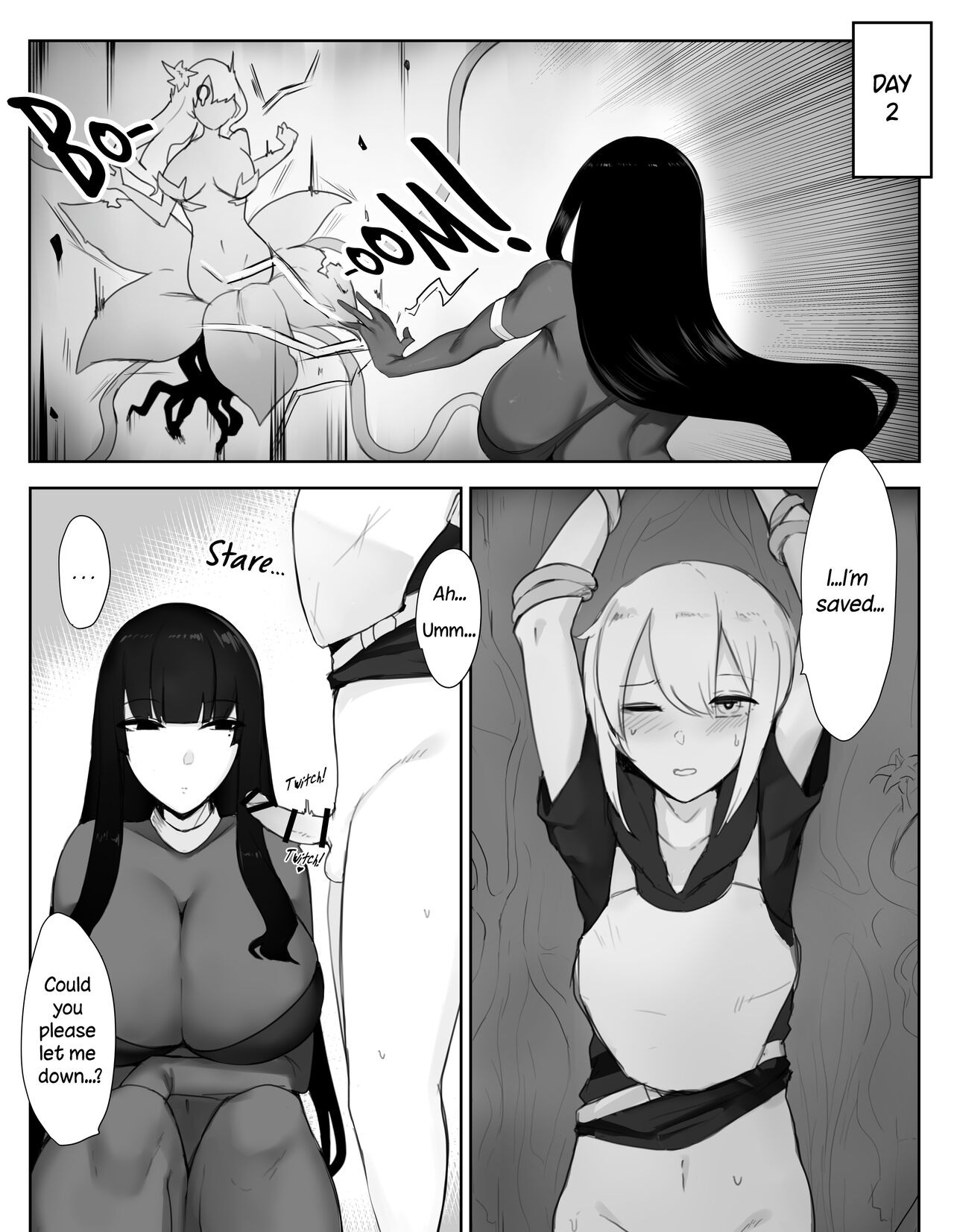 Majutsushi Onee-san ga Maryoku Hokyuu Suru Tame ni Boukensha-kun kara Sakusei Suru Hanashi | Tale of a Mage Oneesan Who Milks an Adventurer to Replenish Her Magical Power page 7 full