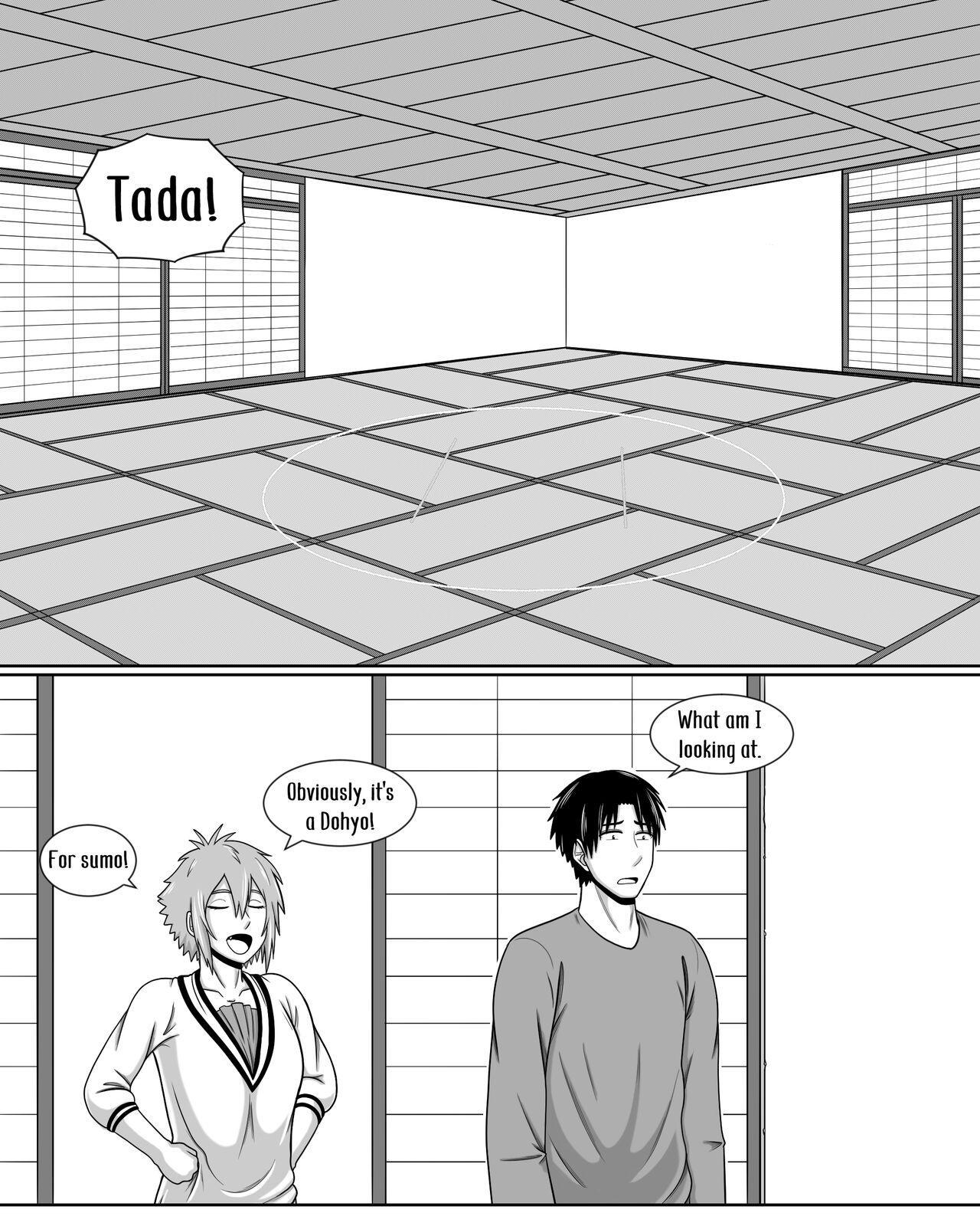 Tomo-chan wa Onnanoko! Ai no asekkaki sumo!/Tomo-chan is a Girl! Sweaty Sumo of Love! page 6 full