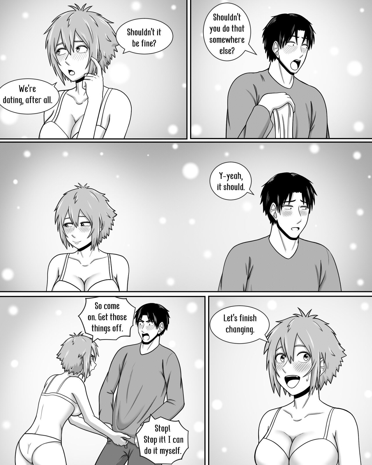 Tomo-chan wa Onnanoko! Ai no asekkaki sumo!/Tomo-chan is a Girl! Sweaty Sumo of Love! page 8 full