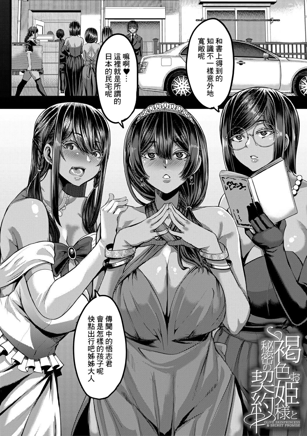 Kasshoku Hime to Himitsu no Keiyaku Ch.1 page 3 full