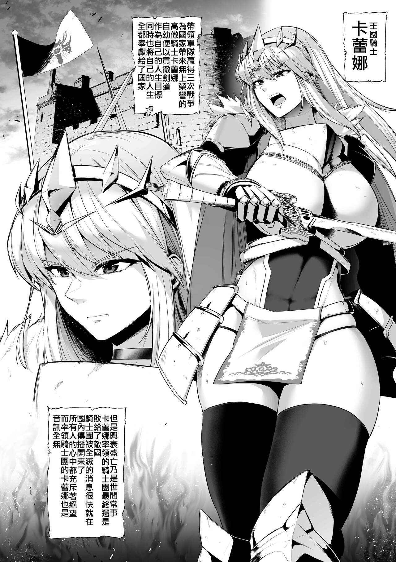 Haisenkoku no Onna Kishi, Wahei Jouyaku Teiketsu o Shukushi Tekikokuhei ni Shojo o Sasageru. page 2 full