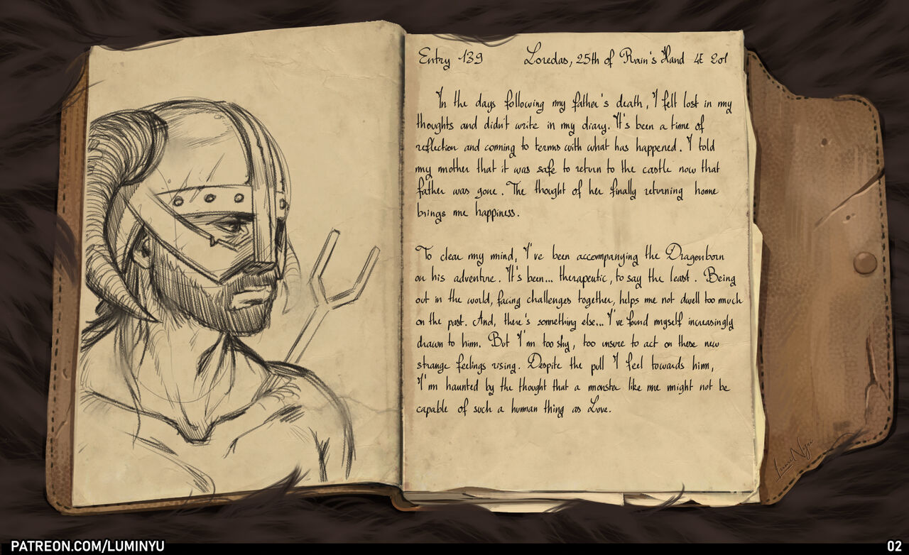 Serana Mini Comic page 2 full