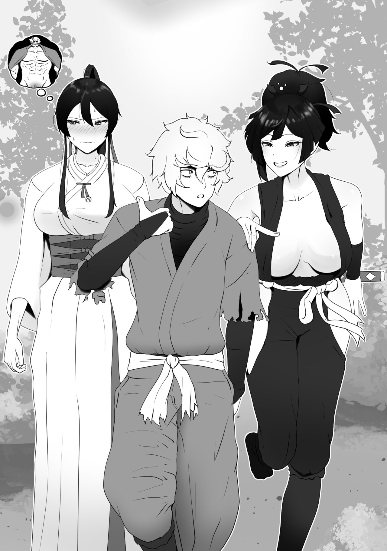 Gabimaru ga Arata na Tsuma-tachi o Te ni Ireru | Gabimaru Getting New Wives page 6 full