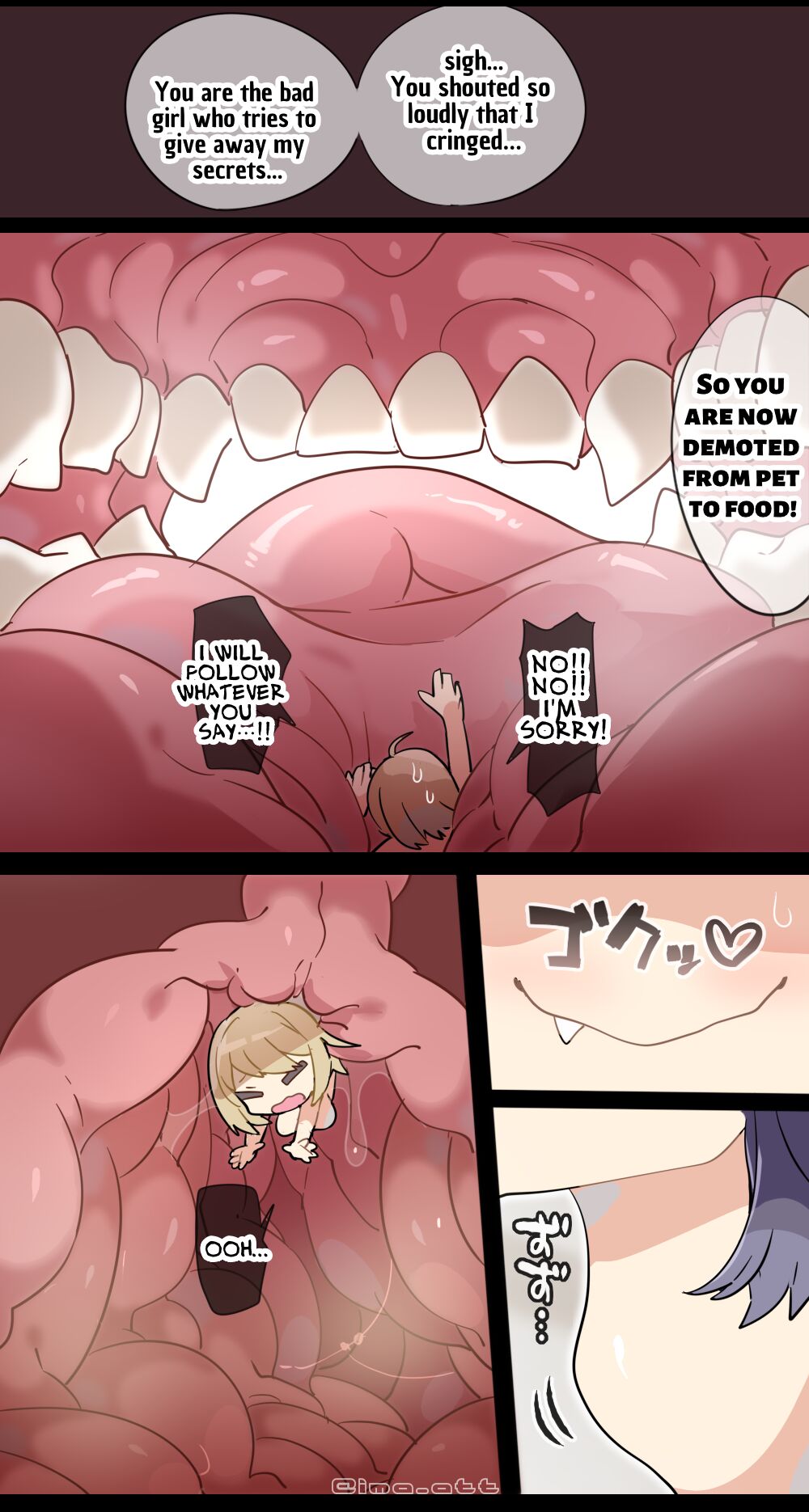 Gloomy Woman  VORE page 4 full