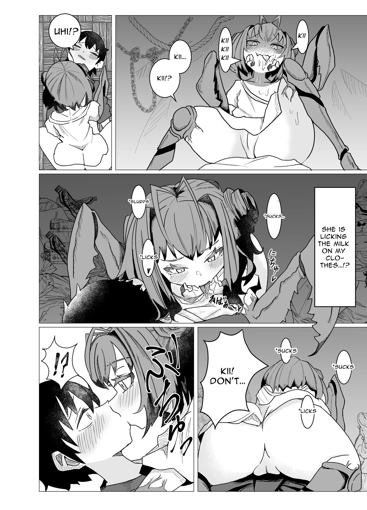 Kamakiri-chan wa Seiyoku to Shokuyoku ni Katenai | Mantis Girl Cannot Overcome Her Desire To Procreate & Feed page 10 full