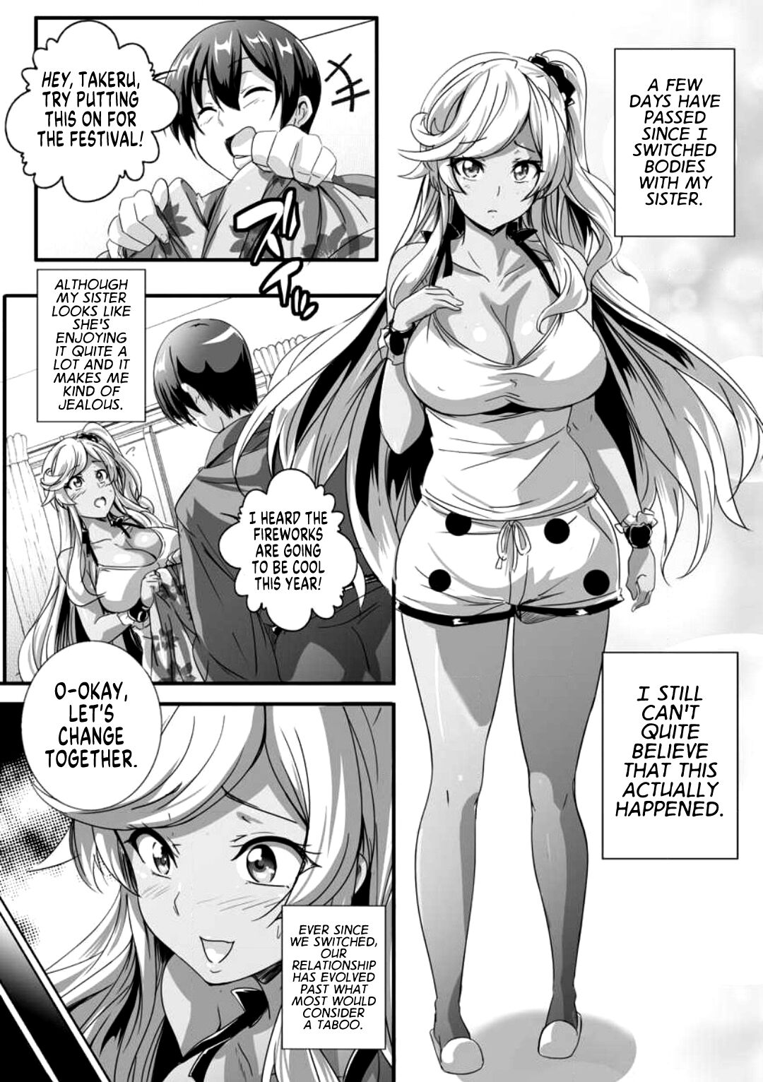 Bitch ni Natta Kuro Gal Nee-chan to Irekawari Seikatsu 2 page 3 full