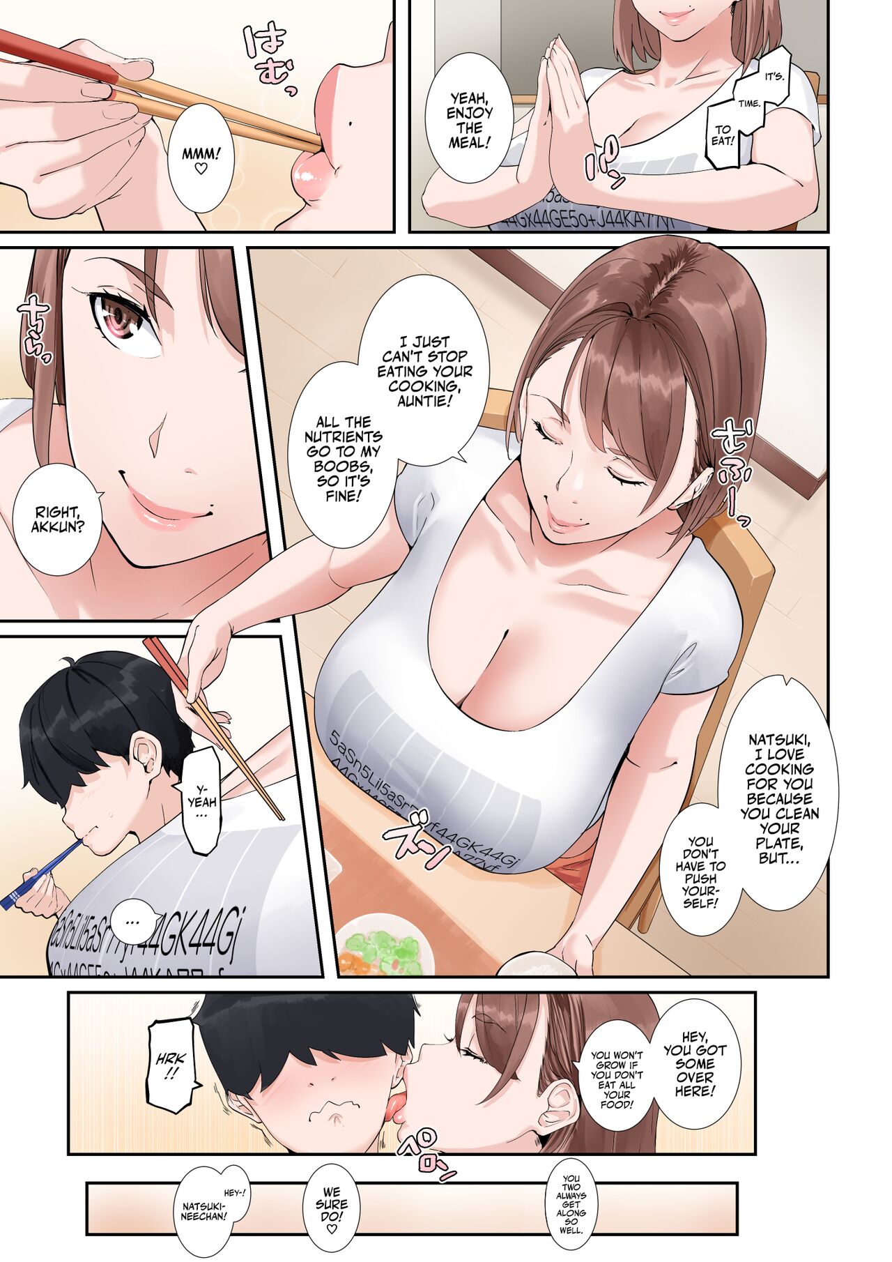 [NYPAON] Giji ja Nai Yatsu o Shite Kureru Itoko no Bakunyuu Gradol Onee-chan | My Busty Gravure Idol Cousin Does More Than Softcore [English] [korafu] Hentai - Raw  10
