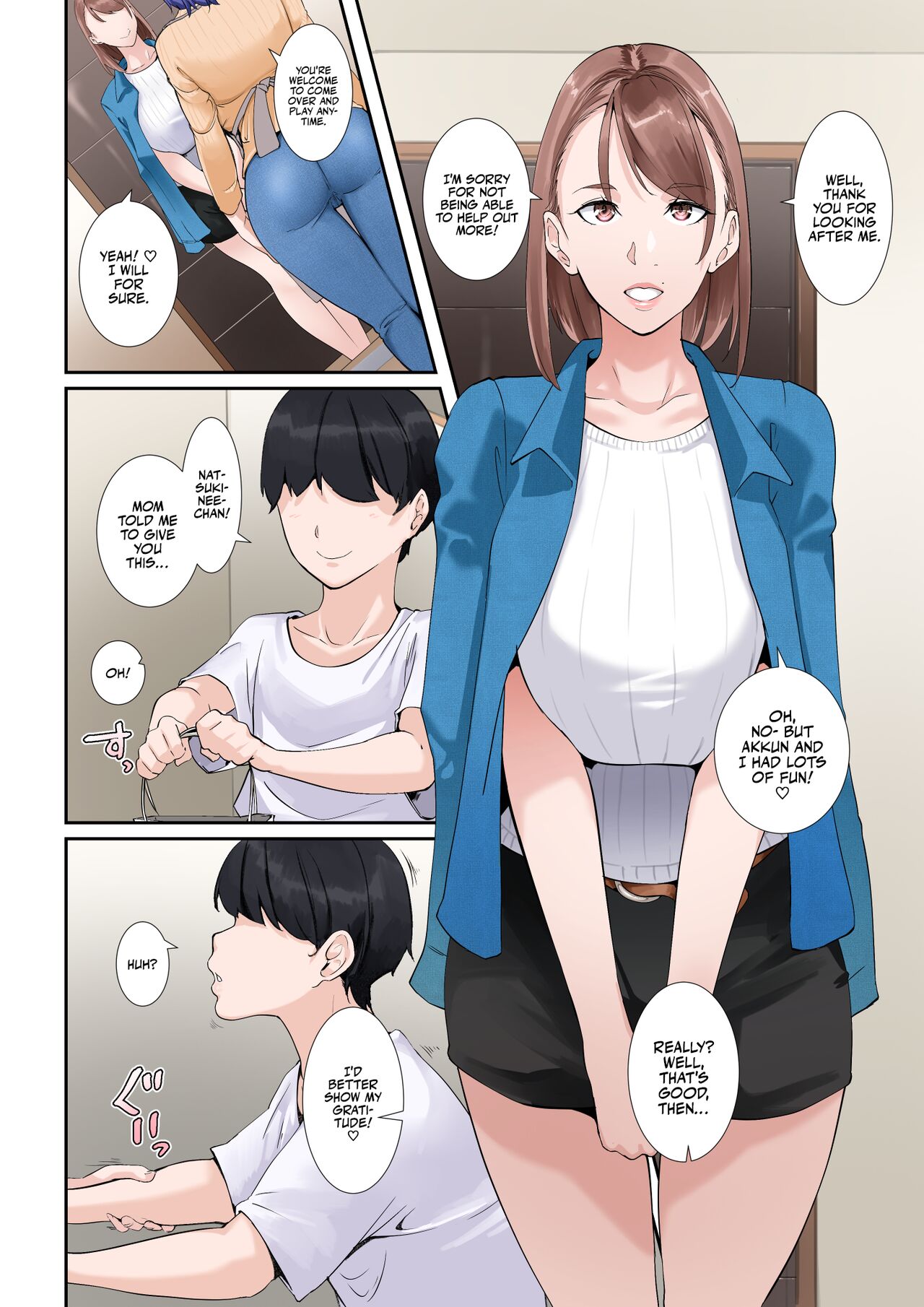 [NYPAON] Giji ja Nai Yatsu o Shite Kureru Itoko no Bakunyuu Gradol Onee-chan | My Busty Gravure Idol Cousin Does More Than Softcore [English] [korafu] Hentai - Raw  57