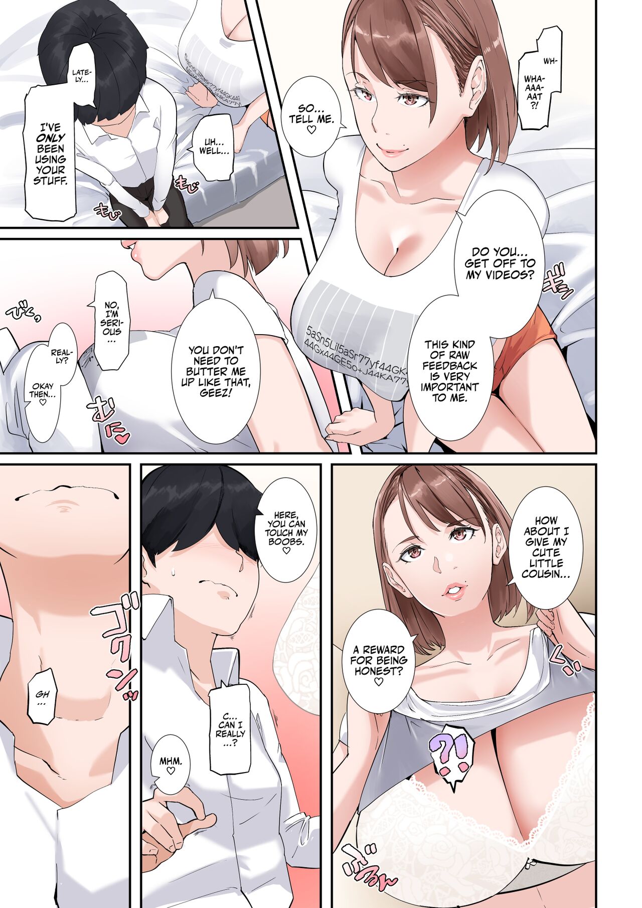 [NYPAON] Giji ja Nai Yatsu o Shite Kureru Itoko no Bakunyuu Gradol Onee-chan | My Busty Gravure Idol Cousin Does More Than Softcore [English] [korafu] Hentai - Raw  8